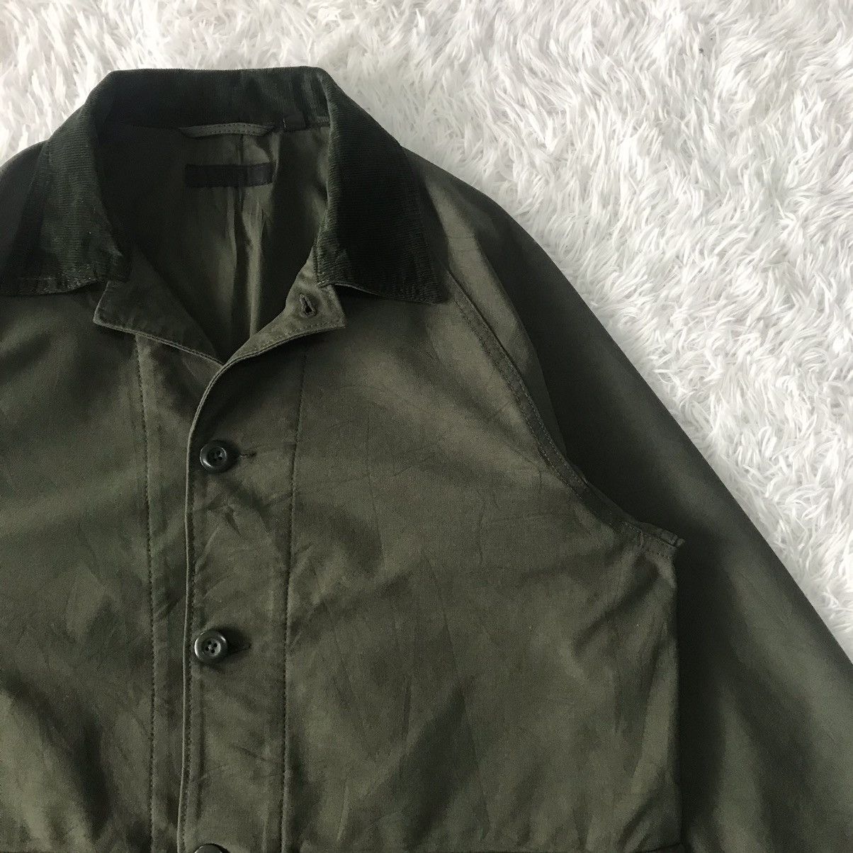 Uniqlo Uniqlo Green Military Style Jacket Size US M / EU 48-50 / 2 - 5 Thumbnail
