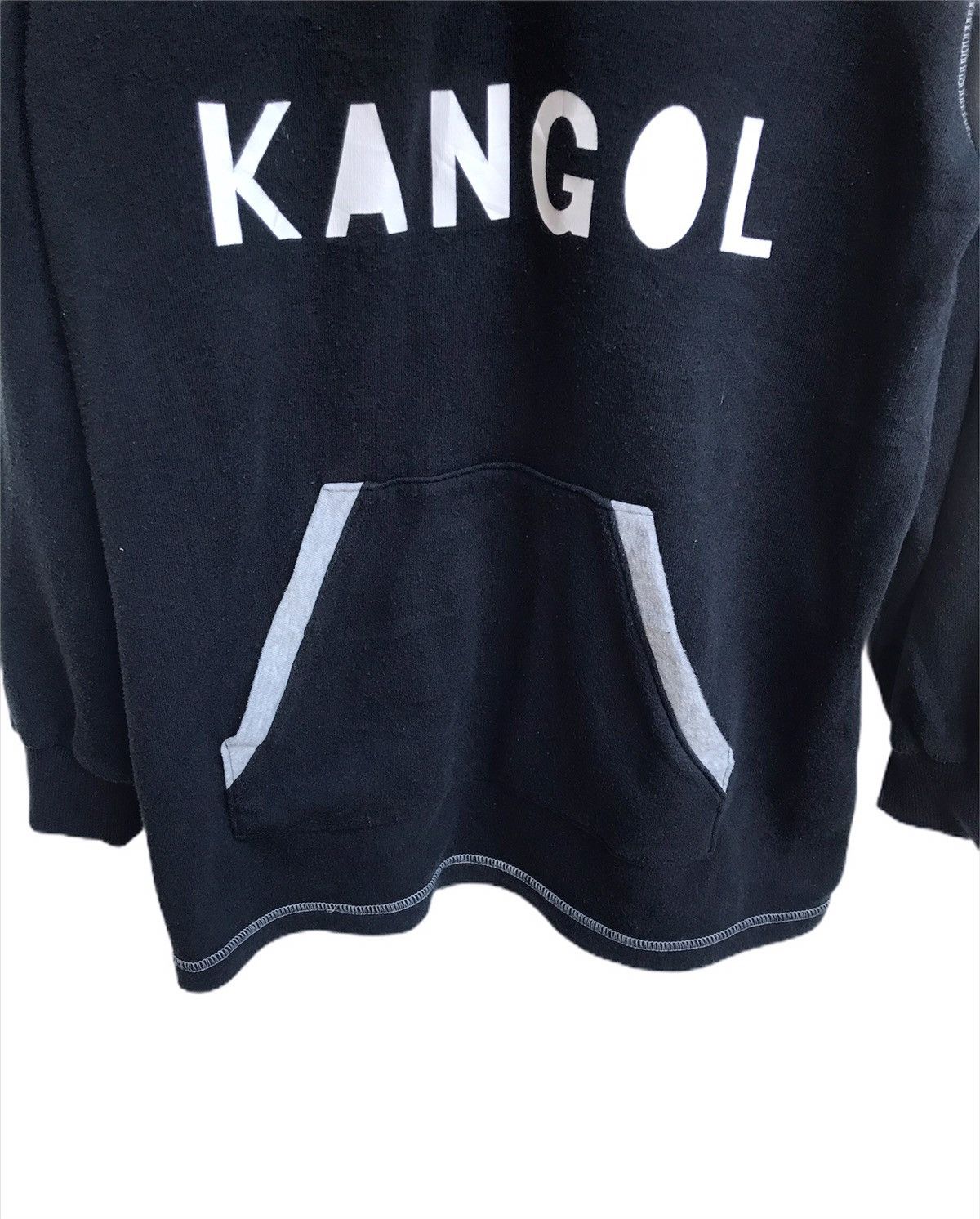 Kangol × Vintage 🔥Kangol Zipper Neck Sweatshirt Size US L / EU 52-54 / 3 - 4 Thumbnail