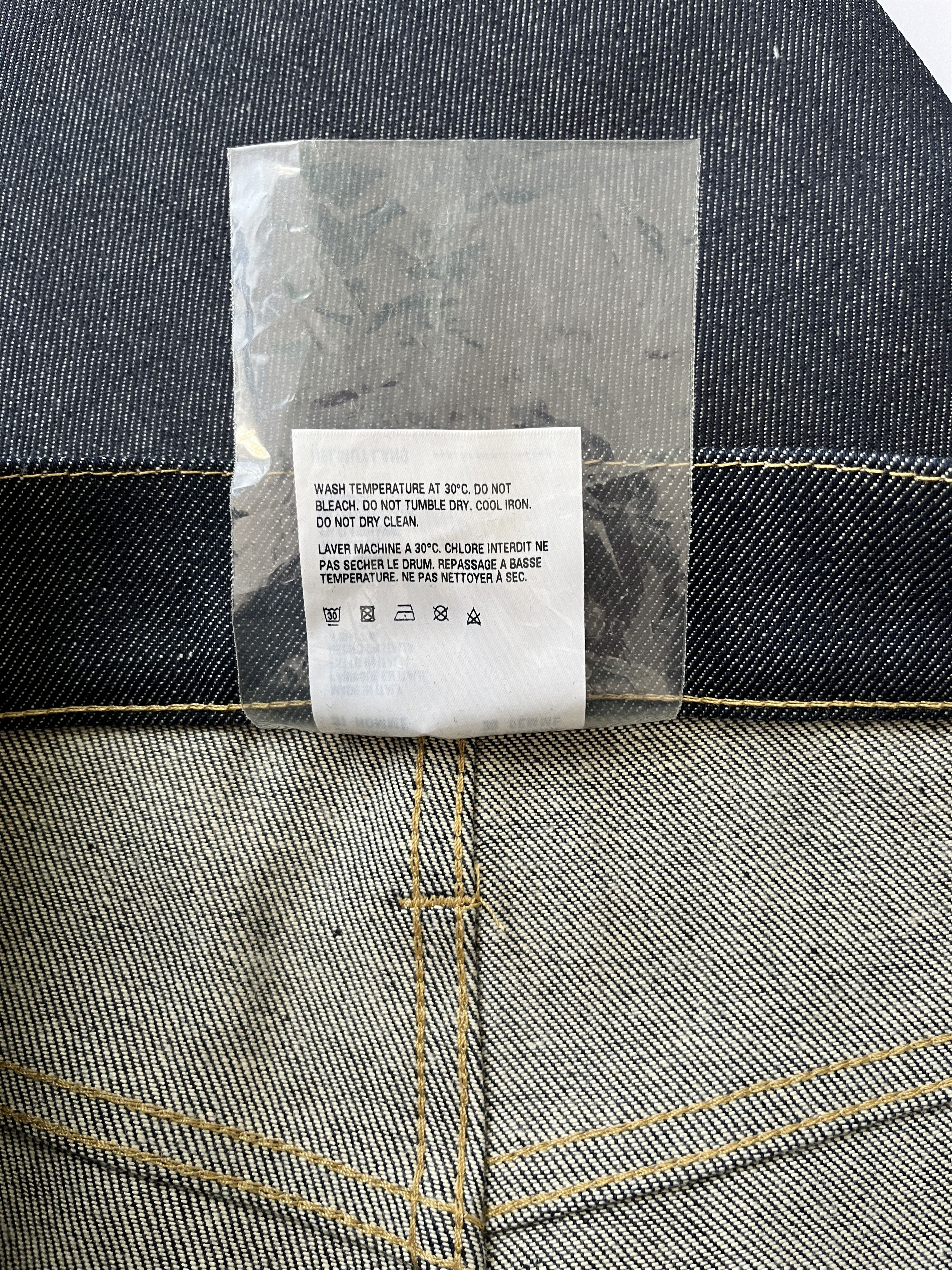 Helmut Lang ⚡️QUICK SALE⚡️Helmut Lang Indigo Masc Slim Straight Jeans Size US 31 - 4 Thumbnail