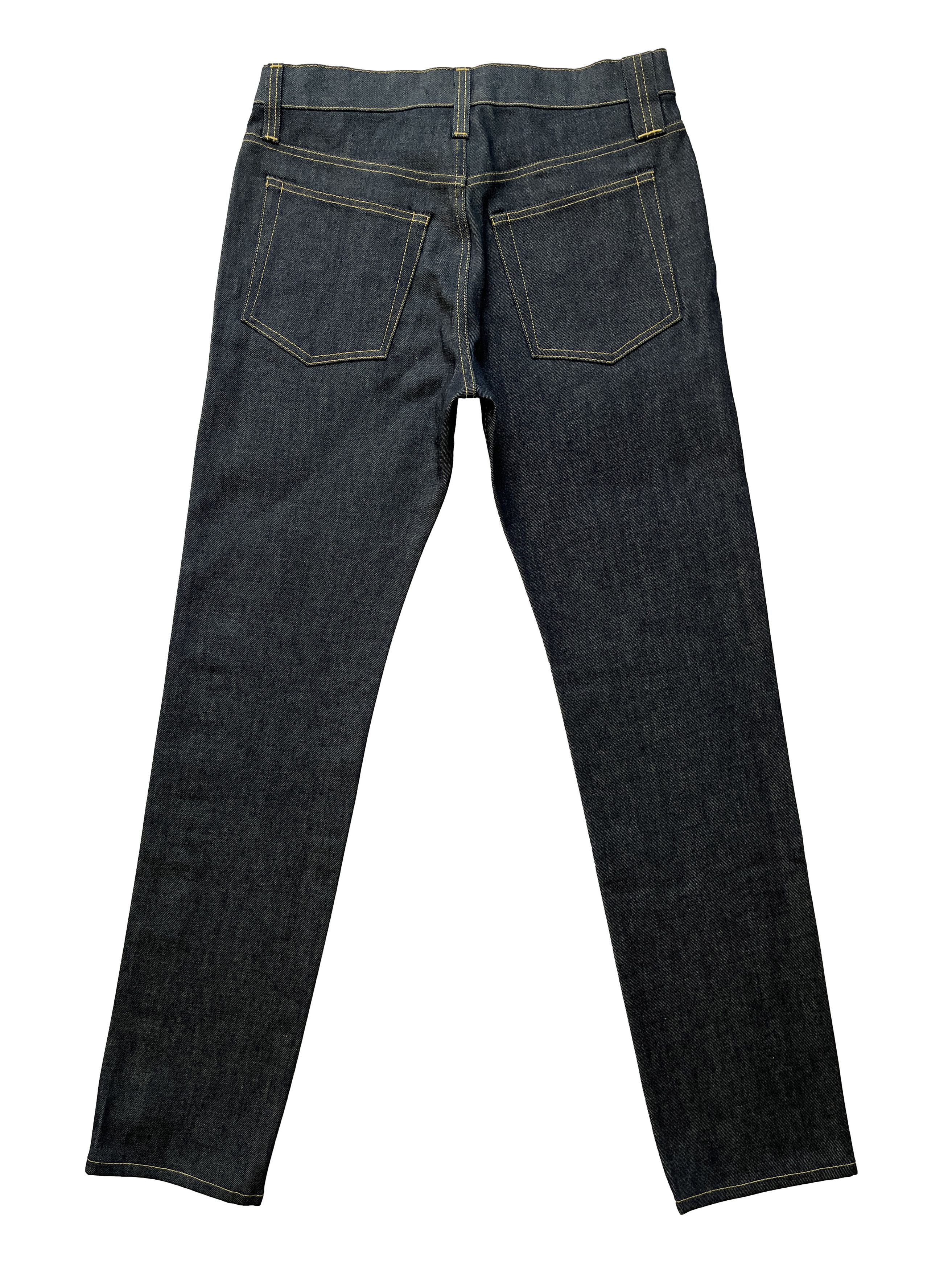 Helmut Lang ⚡️QUICK SALE⚡️Helmut Lang Indigo Masc Slim Straight Jeans Size US 31 - 2 Thumbnail