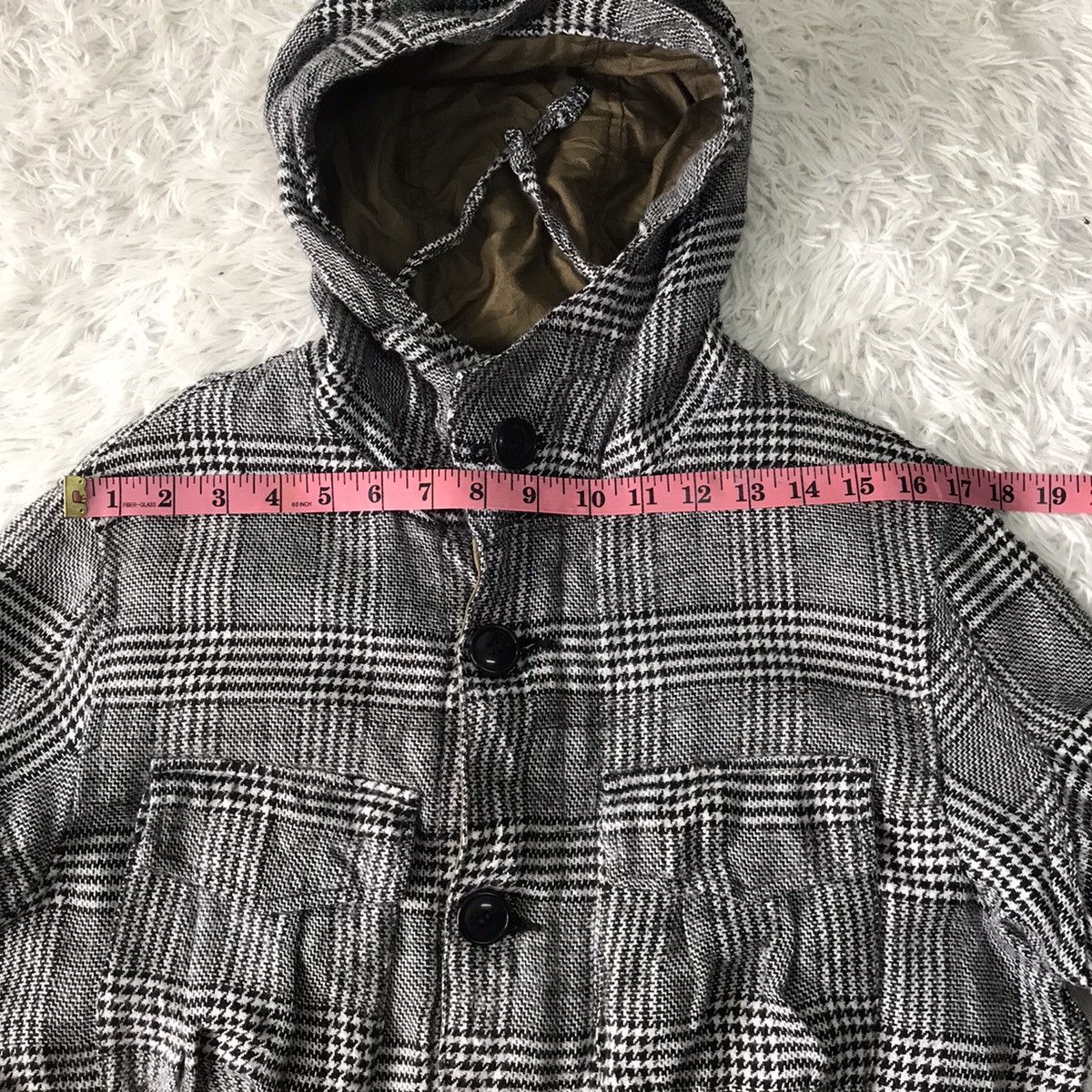 Japanese Brand Archival Red Seam Two Clothes Constructed Jacket Hooded Size US M / EU 48-50 / 2 - 18 Thumbnail