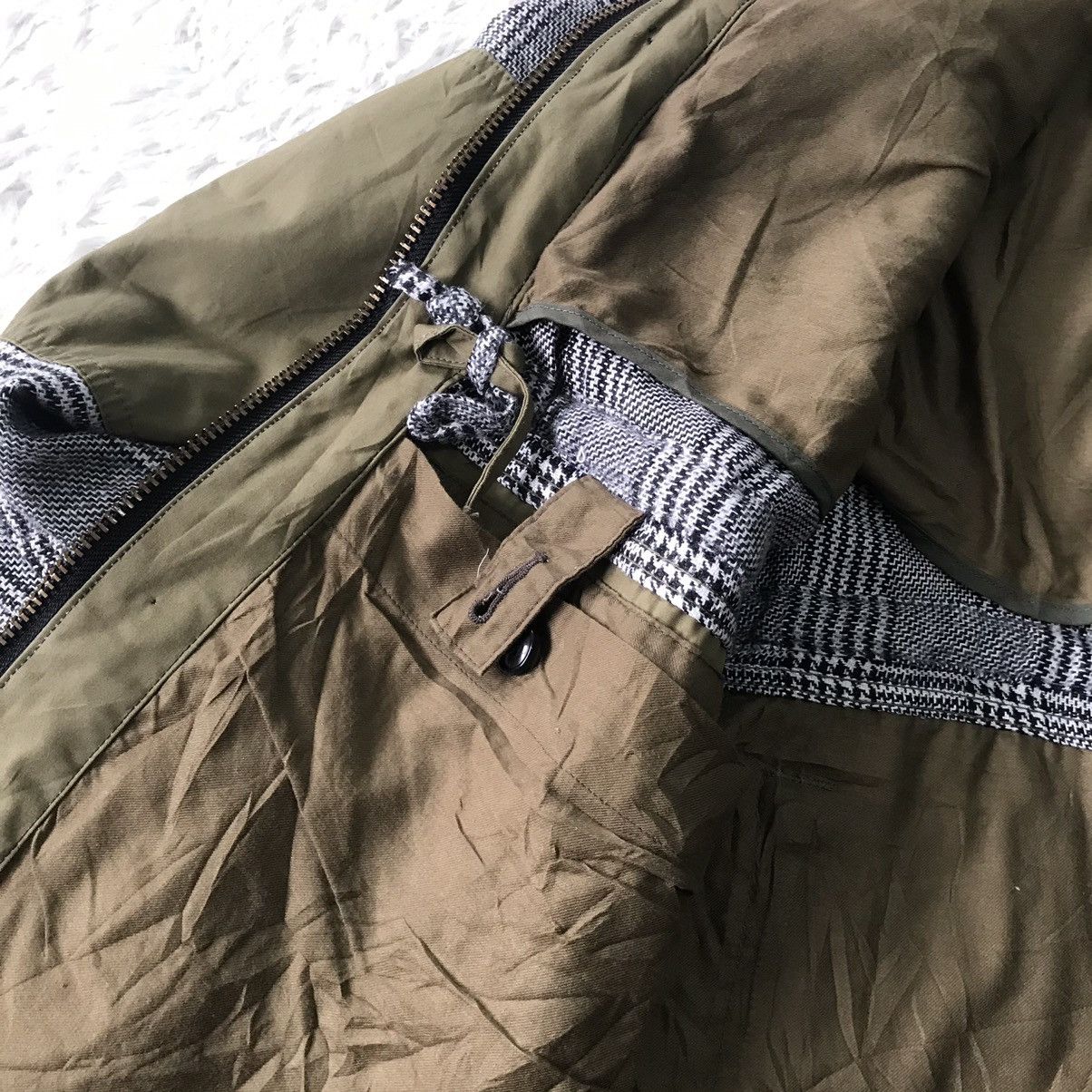 Japanese Brand Archival Red Seam Two Clothes Constructed Jacket Hooded Size US M / EU 48-50 / 2 - 16 Thumbnail