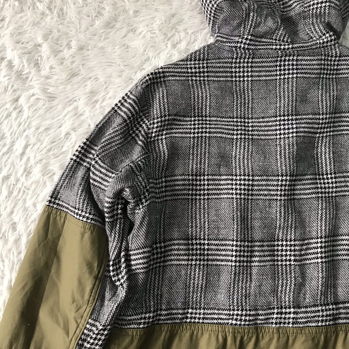 Japanese Brand Archival Red Seam Two Clothes Constructed Jacket Hooded Size US M / EU 48-50 / 2 - 11 Thumbnail