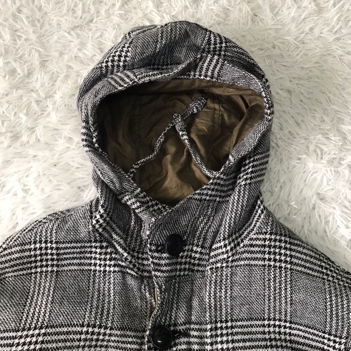 Japanese Brand Archival Red Seam Two Clothes Constructed Jacket Hooded Size US M / EU 48-50 / 2 - 7 Thumbnail