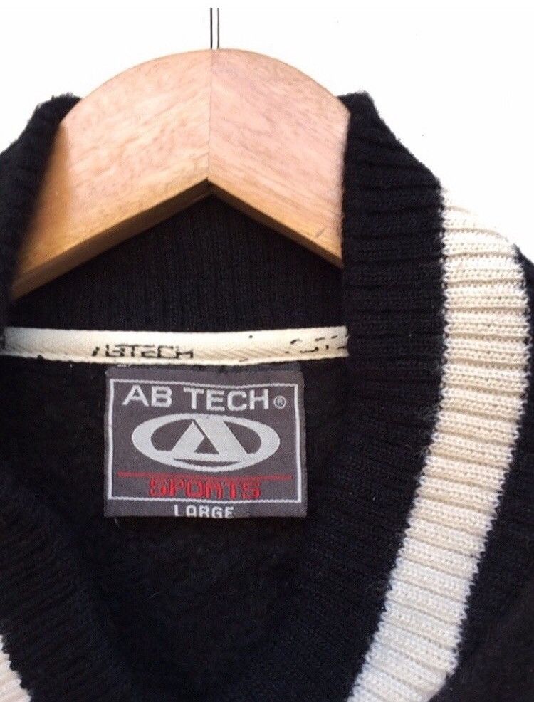 Japanese Brand 🔥Ab Tech Brookly Varsity Styles Button Jacket Size US L / EU 52-54 / 3 - 4 Thumbnail
