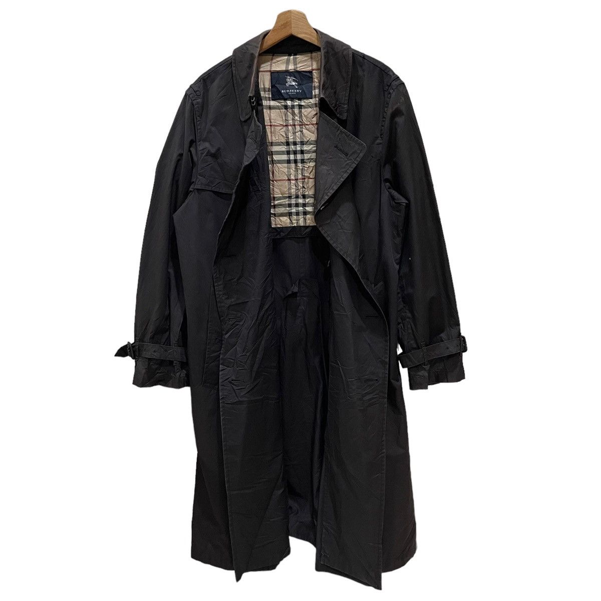 Burberry Burberry London Nova Check Trench Coat Jacket Size US L / EU 52-54 / 3 - 1 Thumbnail