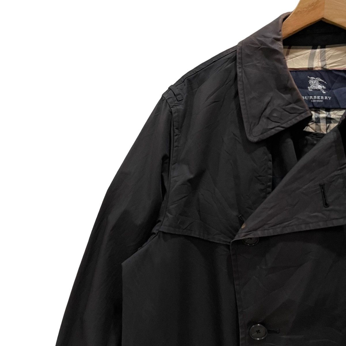 Burberry Burberry London Nova Check Trench Coat Jacket Size US L / EU 52-54 / 3 - 4 Thumbnail