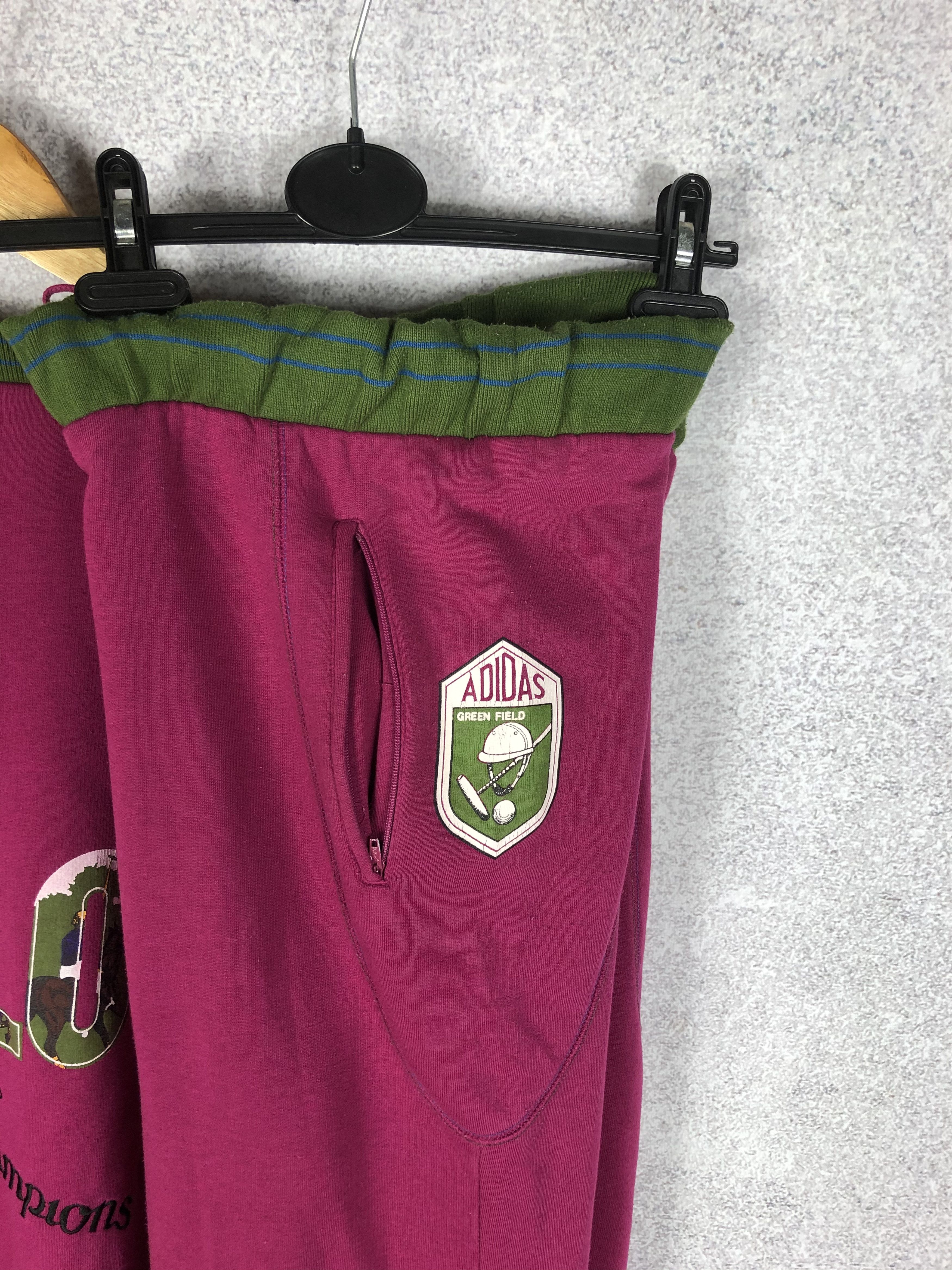 Vintage Rare Adidas 80s Vintage Green Field Tracksuit Polo Golf Size US L / EU 52-54 / 3 - 9 Thumbnail