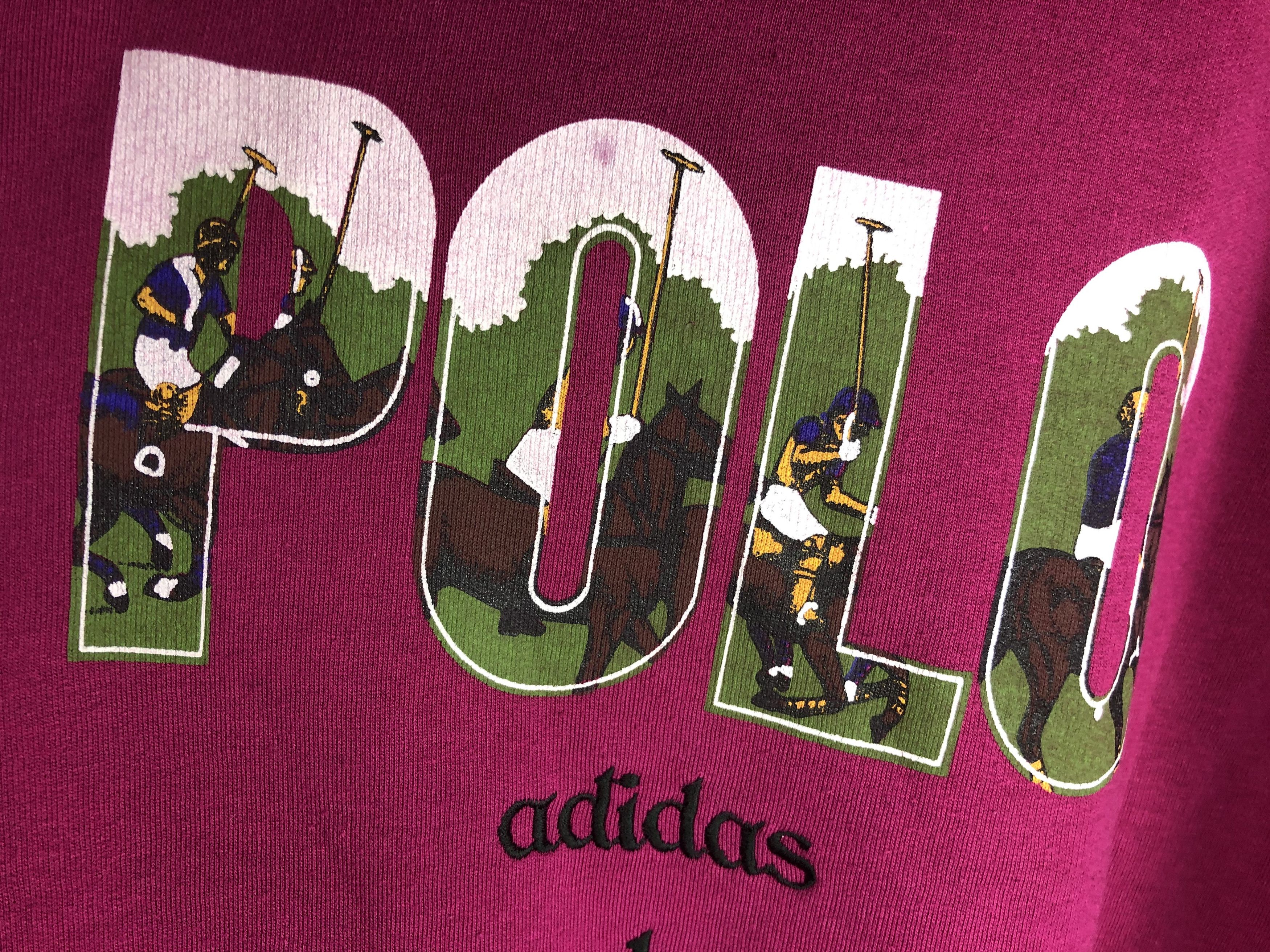 Vintage Rare Adidas 80s Vintage Green Field Tracksuit Polo Golf Size US L / EU 52-54 / 3 - 6 Thumbnail