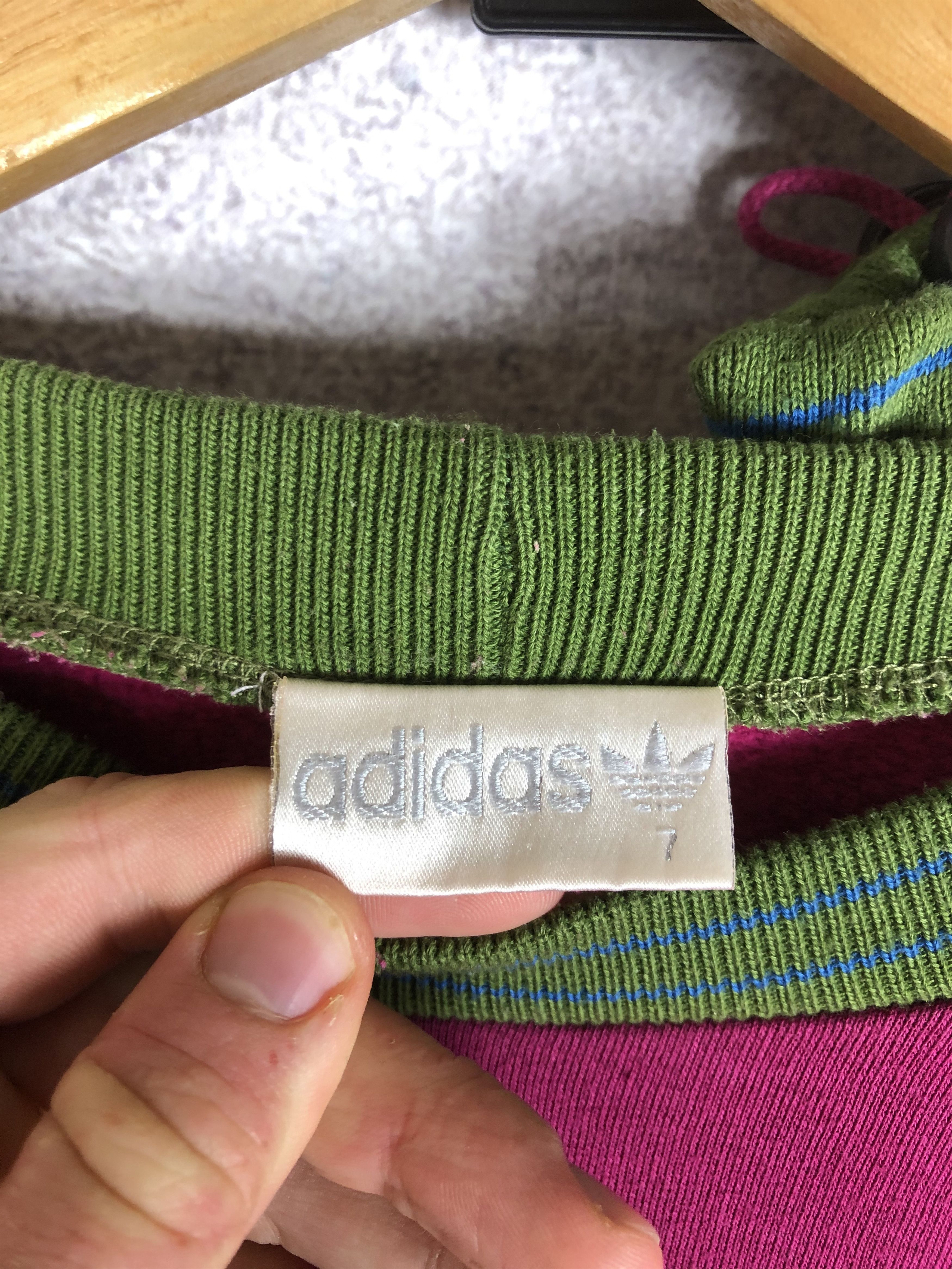 Vintage Rare Adidas 80s Vintage Green Field Tracksuit Polo Golf Size US L / EU 52-54 / 3 - 13 Thumbnail