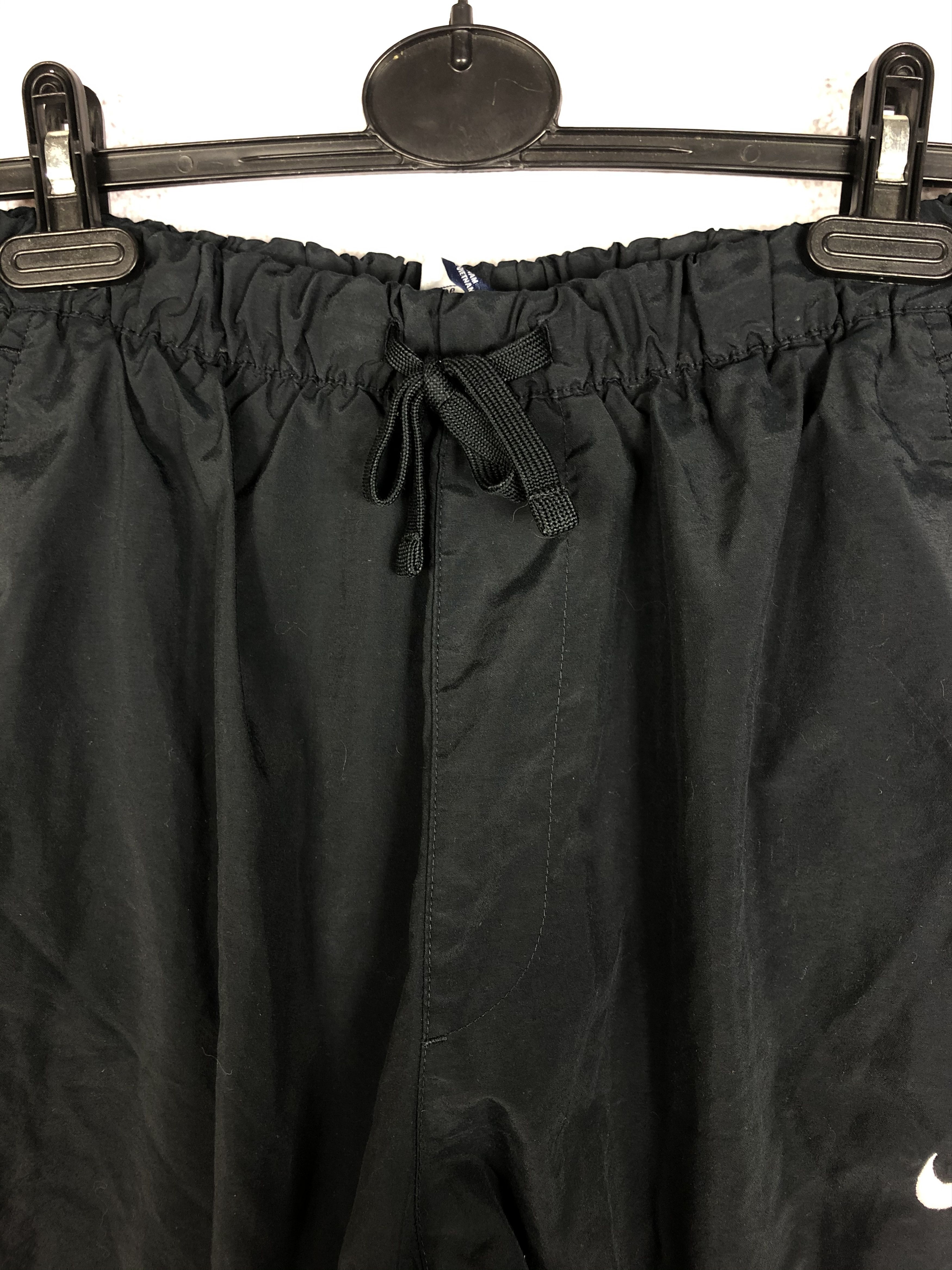 Vintage Vintage Nike Small Swoosh Nylon Drill Pants Y2K Size US 31 - 4 Thumbnail