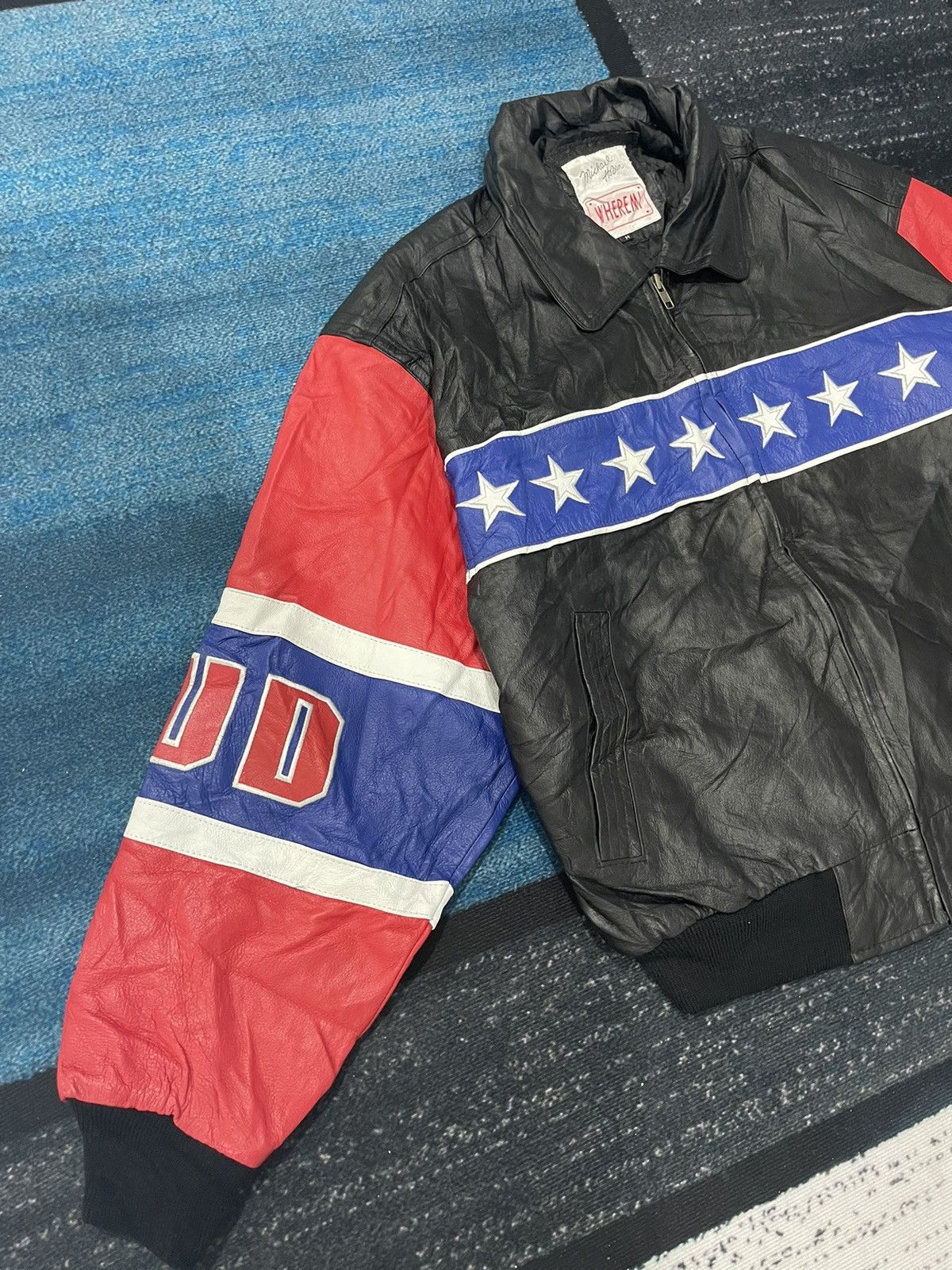 Michael Hoban × Vintage VINTAGE MICHEAL HOBAN WHERE MI LEATHER JACKET Size US M / EU 48-50 / 2 - 5 Thumbnail