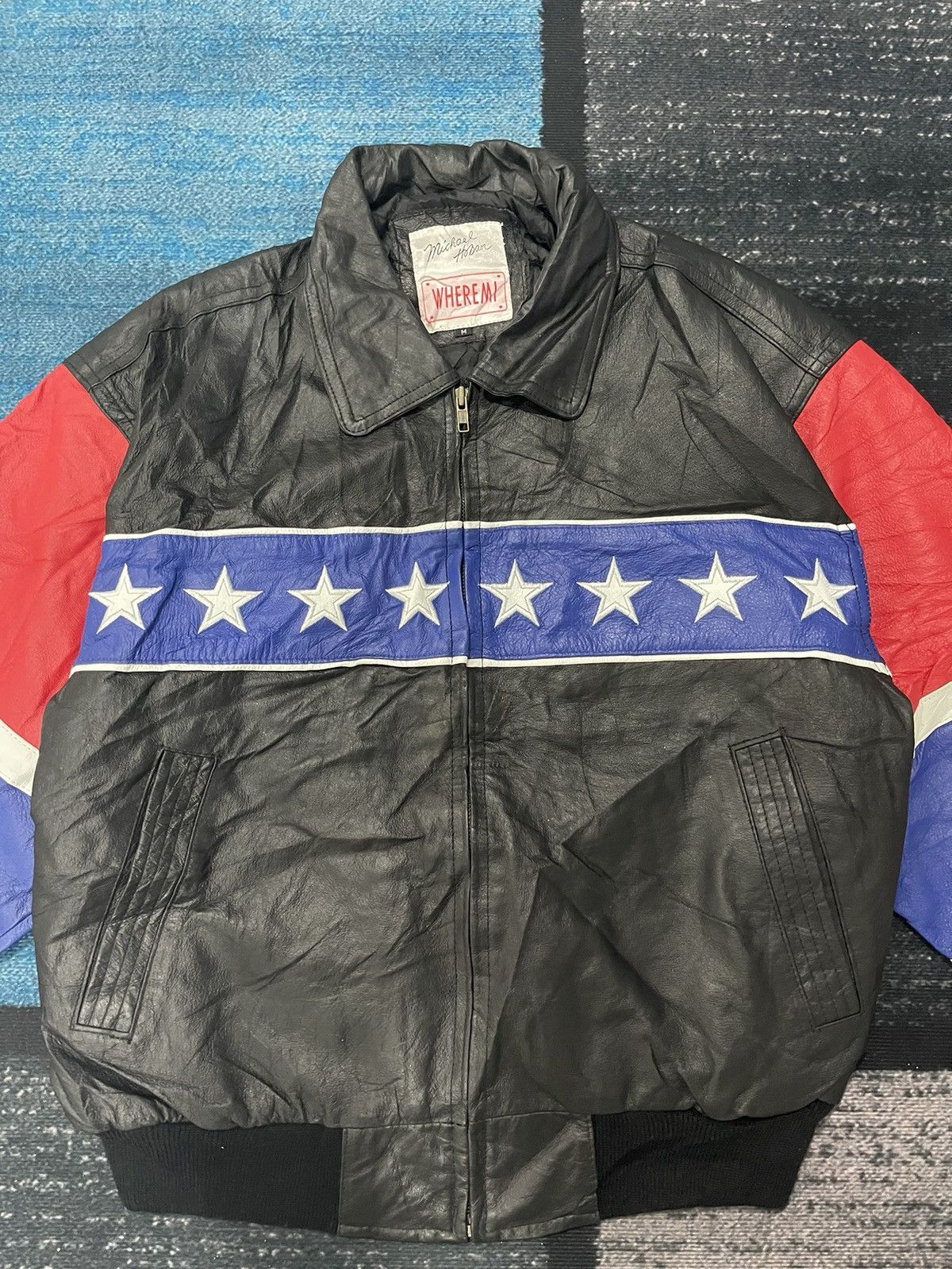 Michael Hoban × Vintage VINTAGE MICHEAL HOBAN WHERE MI LEATHER JACKET Size US M / EU 48-50 / 2 - 4 Thumbnail