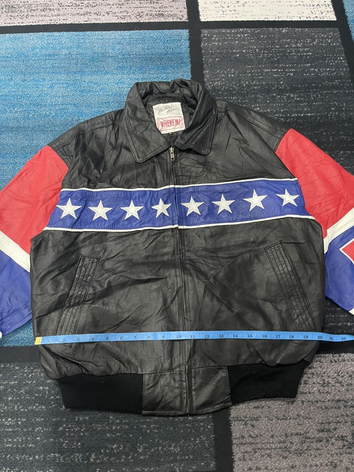 Michael Hoban × Vintage VINTAGE MICHEAL HOBAN WHERE MI LEATHER JACKET Size US M / EU 48-50 / 2 - 19 Thumbnail