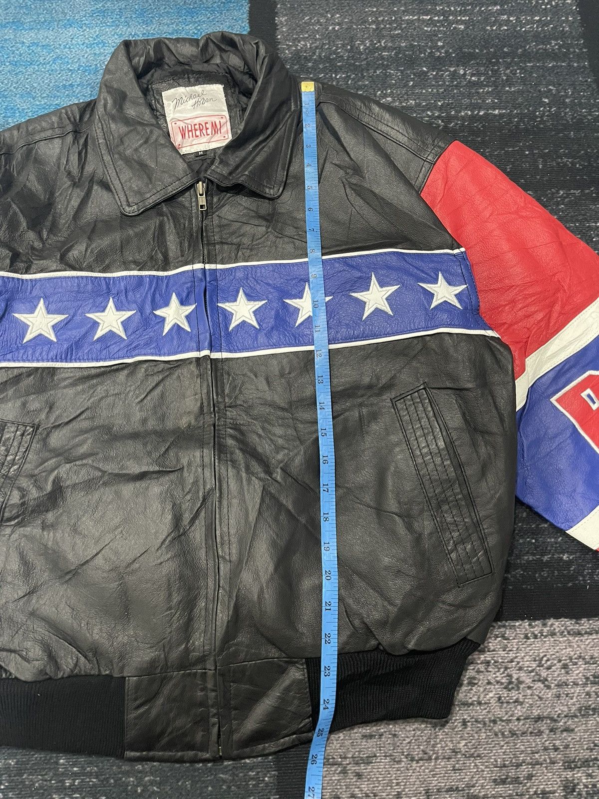 Michael Hoban × Vintage VINTAGE MICHEAL HOBAN WHERE MI LEATHER JACKET Size US M / EU 48-50 / 2 - 20 Thumbnail