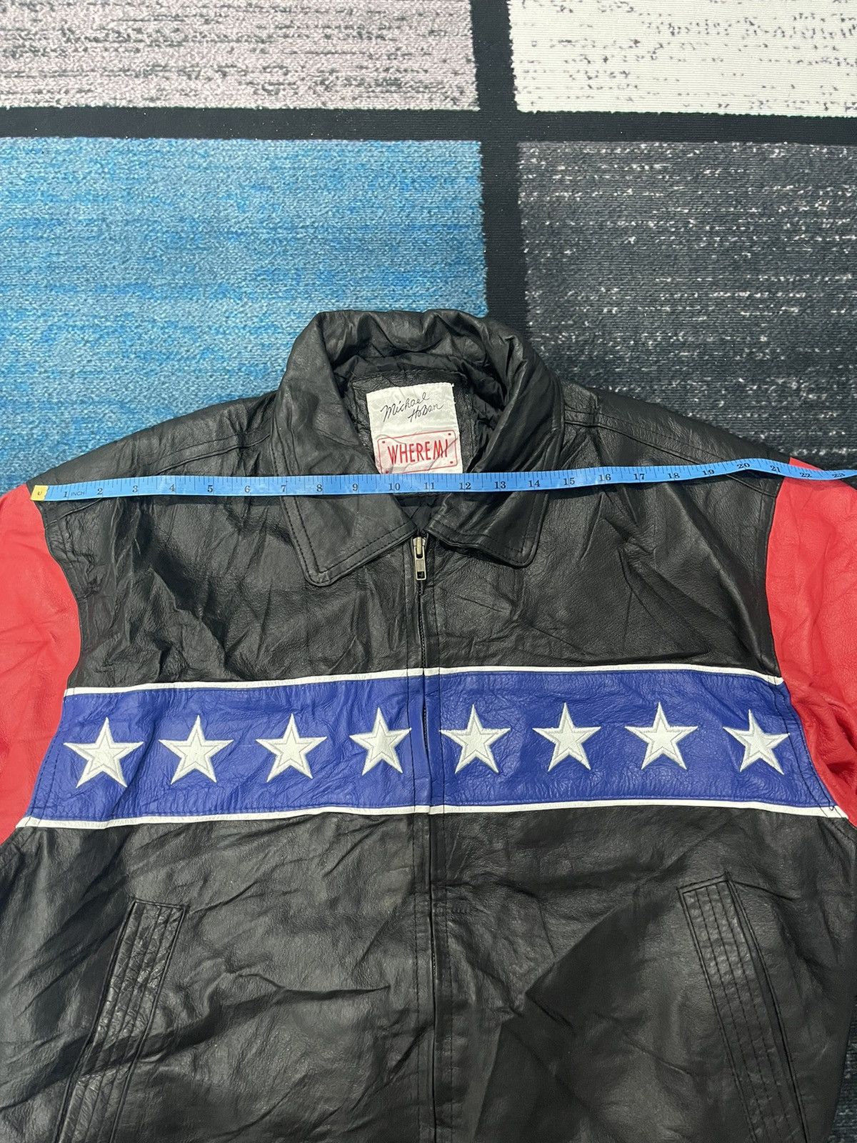 Michael Hoban × Vintage VINTAGE MICHEAL HOBAN WHERE MI LEATHER JACKET Size US M / EU 48-50 / 2 - 22 Thumbnail