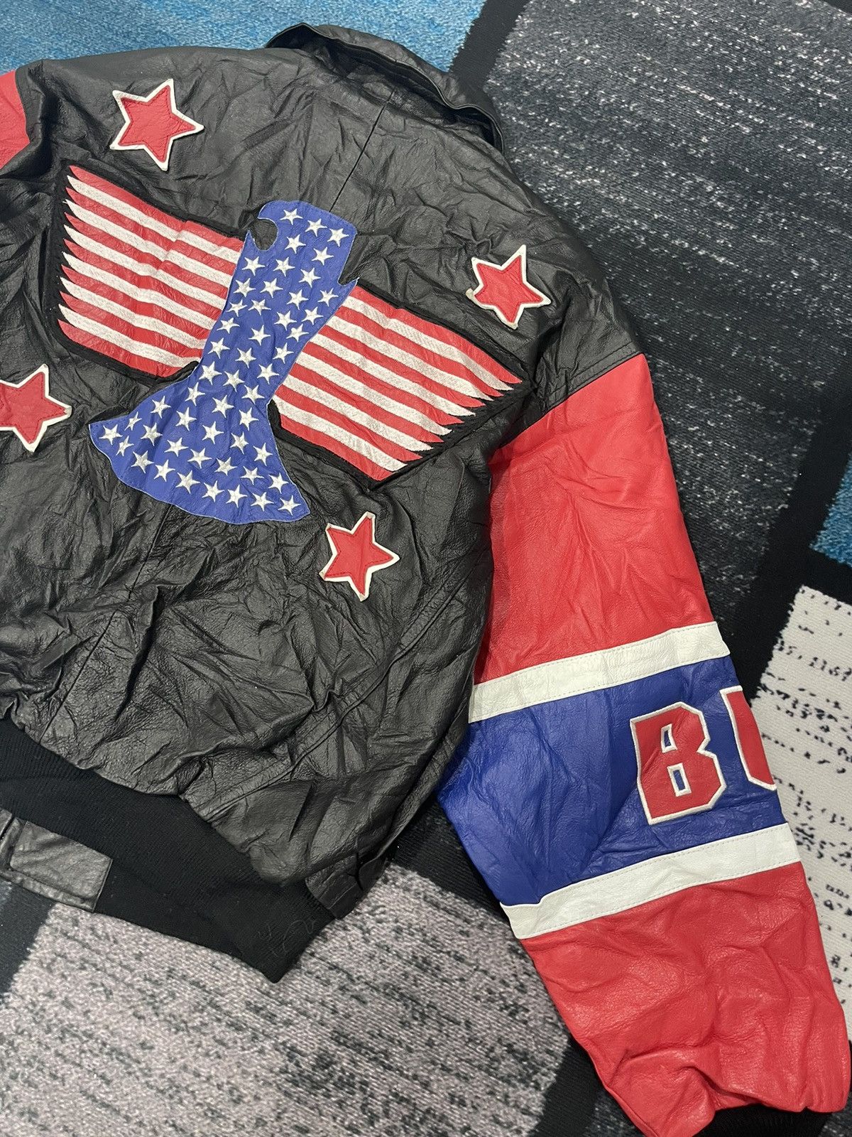 Michael Hoban × Vintage VINTAGE MICHEAL HOBAN WHERE MI LEATHER JACKET Size US M / EU 48-50 / 2 - 11 Thumbnail