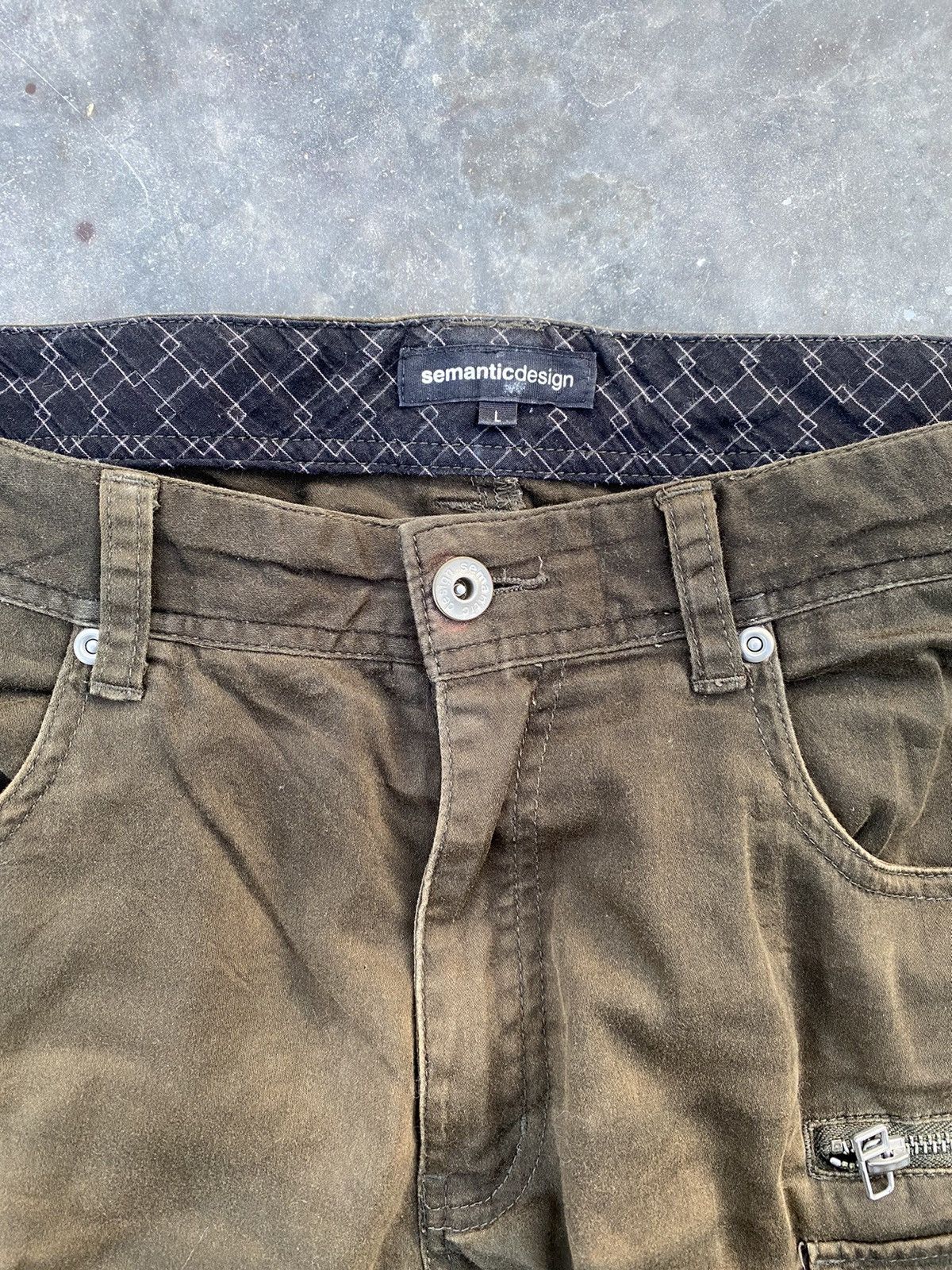 semanticdesign Semantic Design Sun Faded Cargo Pant Size US 32 / EU 48 - 3 Thumbnail