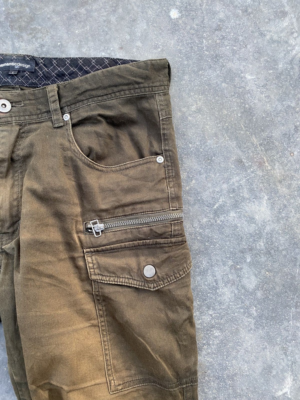 semanticdesign Semantic Design Sun Faded Cargo Pant Size US 32 / EU 48 - 5 Thumbnail
