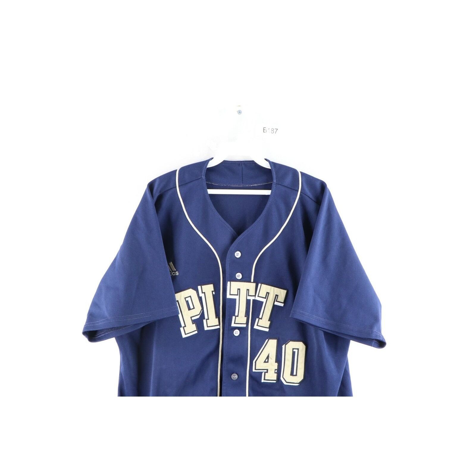 Adidas Adidas University of Pittsburgh Game Worn Baseball Jersey Size US S / EU 44-46 / 1 - 2 Preview
