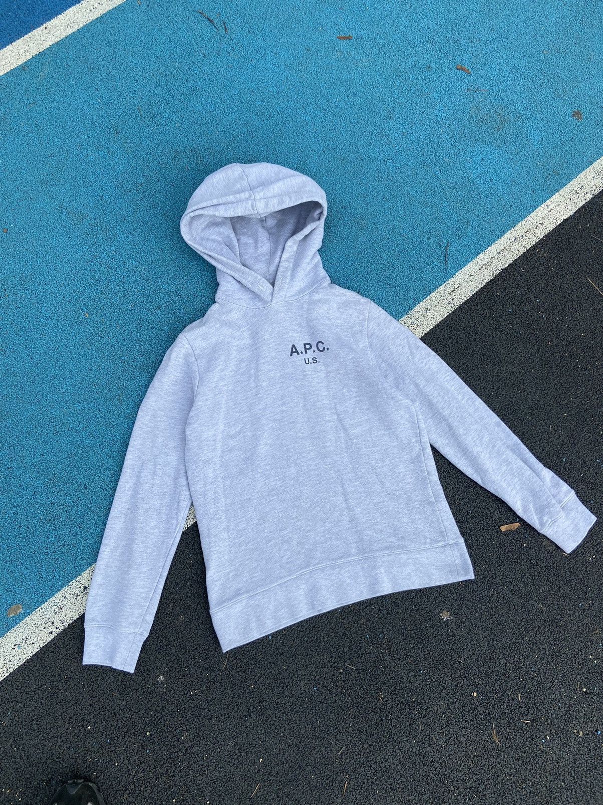 A.P.C. A.P.C grey hoodie Size S / US 4 / IT 40 - 1 Thumbnail