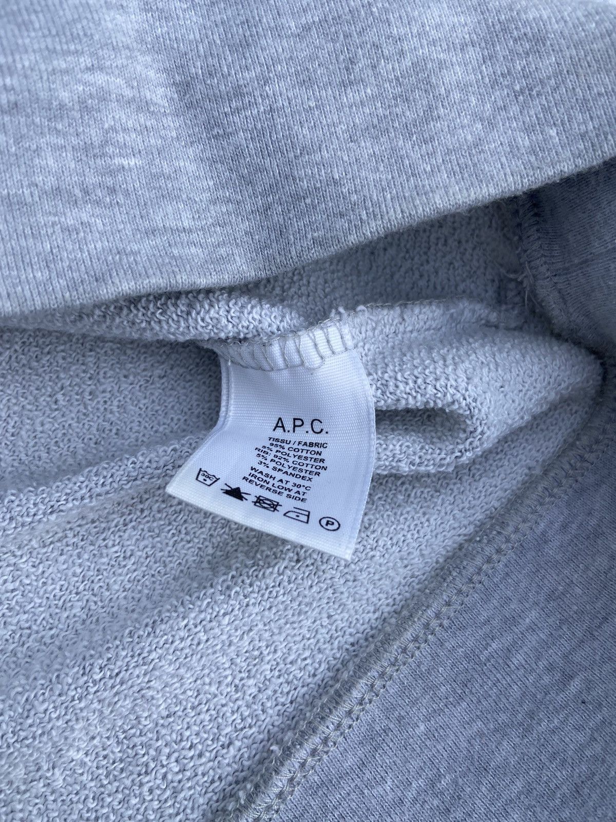 A.P.C. A.P.C grey hoodie Size S / US 4 / IT 40 - 3 Thumbnail