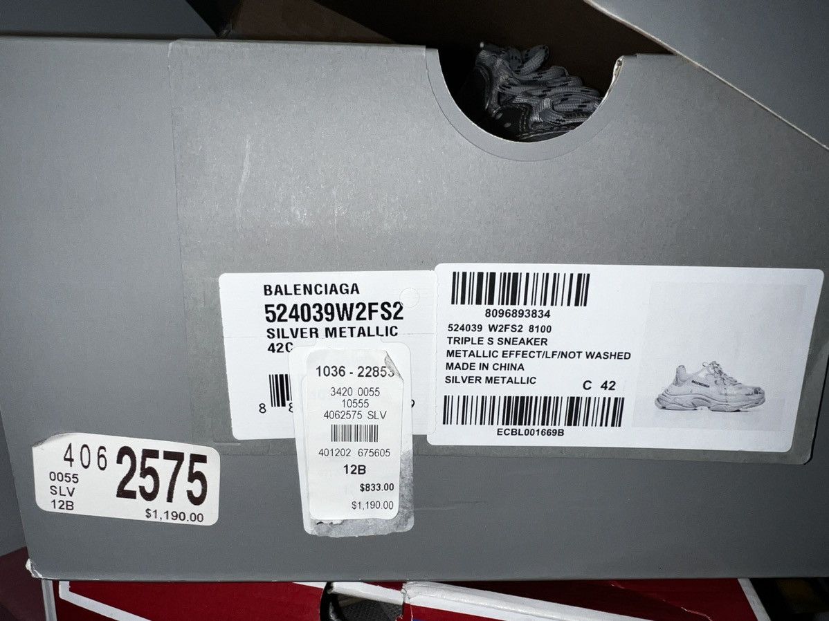 Balenciaga Balenciaga Triple S Size US 9 / EU 42 - 6 Thumbnail