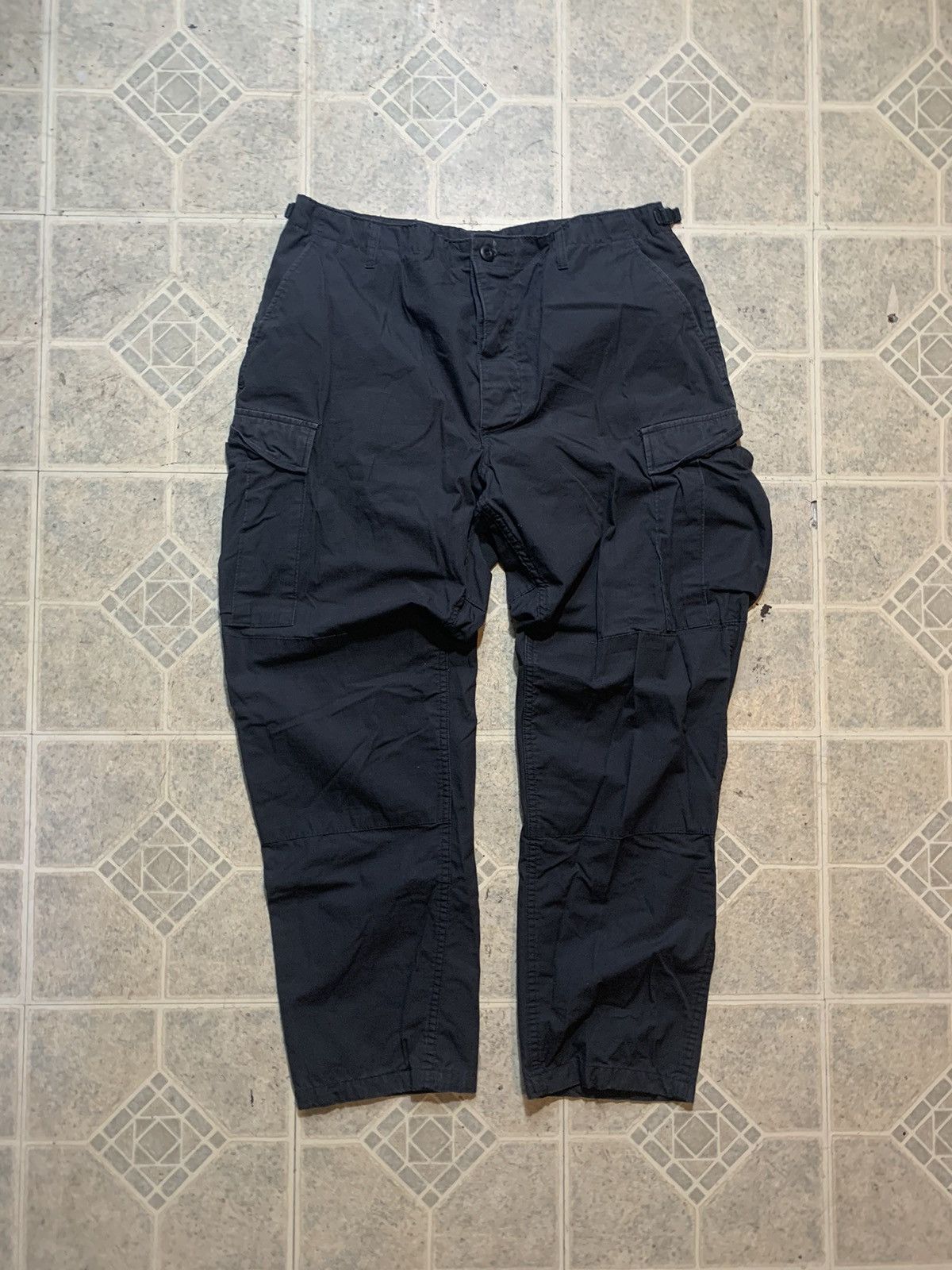 Vintage Vintage 90s cargo pants faded baggy wide | Grailed