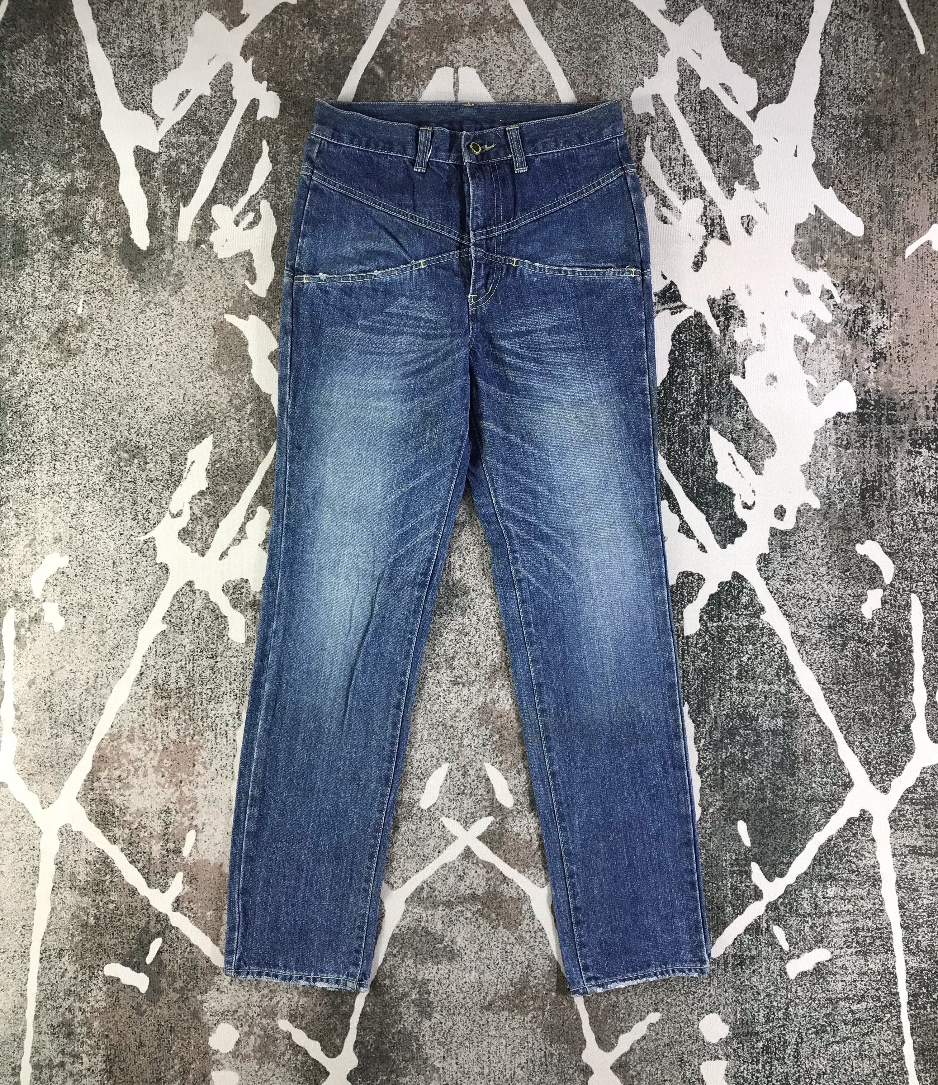 image of Vintage Japanese Judge Mek Jeans Kj2463 in Blue, Men's (Size 29)