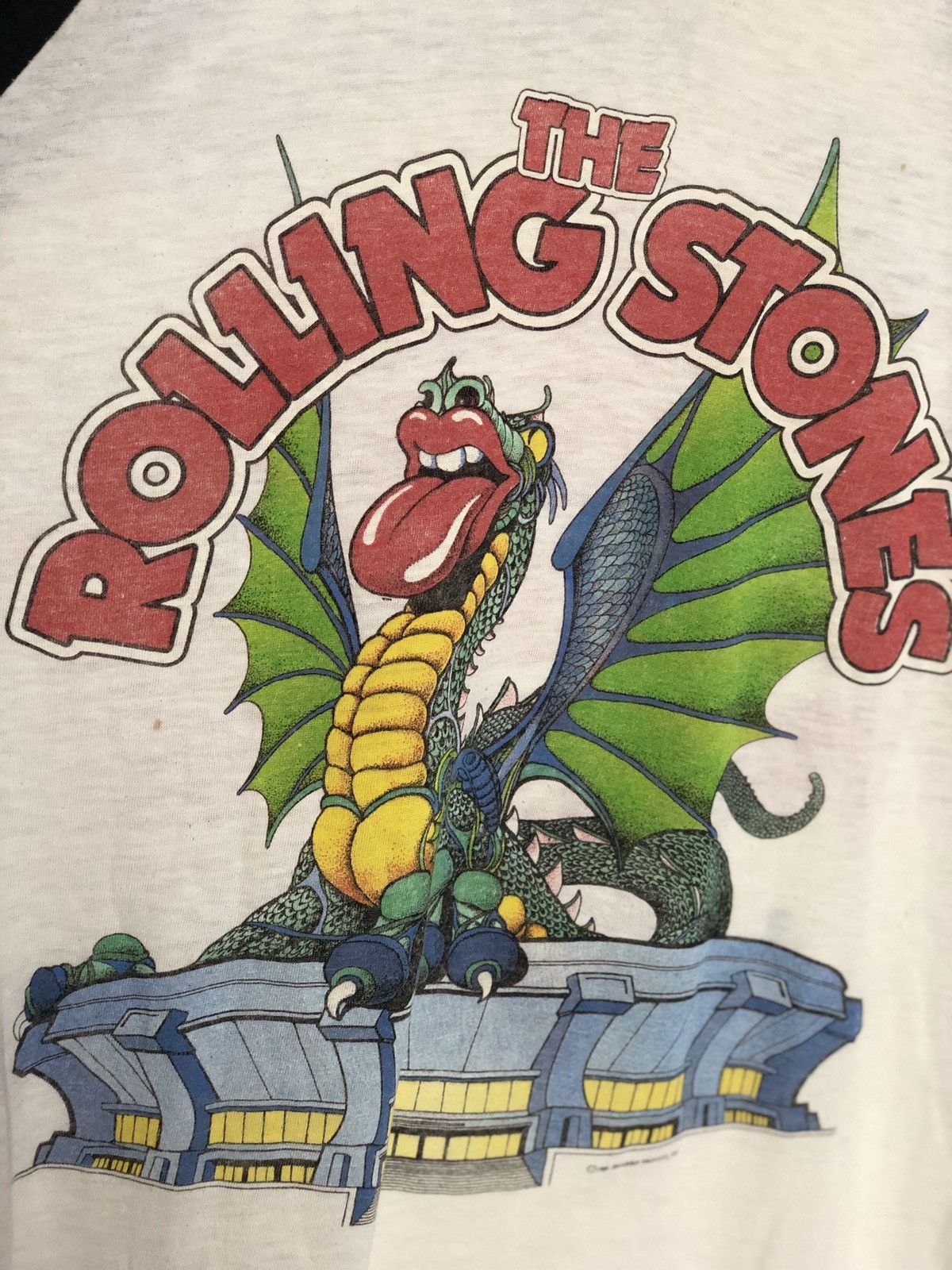 Band Tees Vintage Rolling Stones Los Angeles 1981 Size US M / EU 48-50 / 2 - 5 Thumbnail