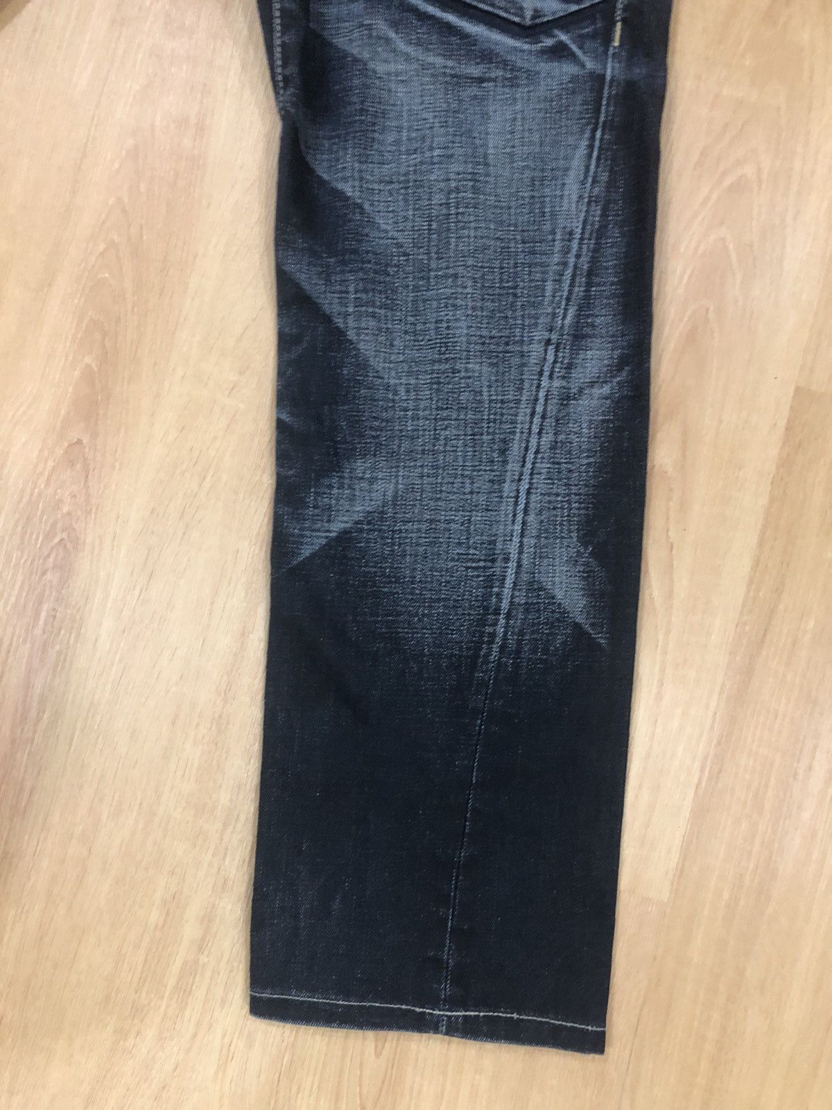 Japanese Brand Back Number Distressed Denim Punk Style Multipocket Size US 30 / EU 46 - 5 Thumbnail