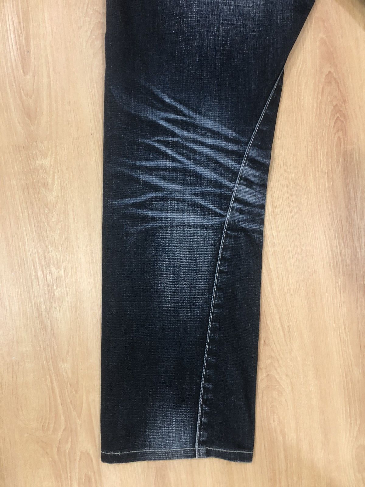 Japanese Brand Back Number Distressed Denim Punk Style Multipocket Size US 30 / EU 46 - 11 Thumbnail