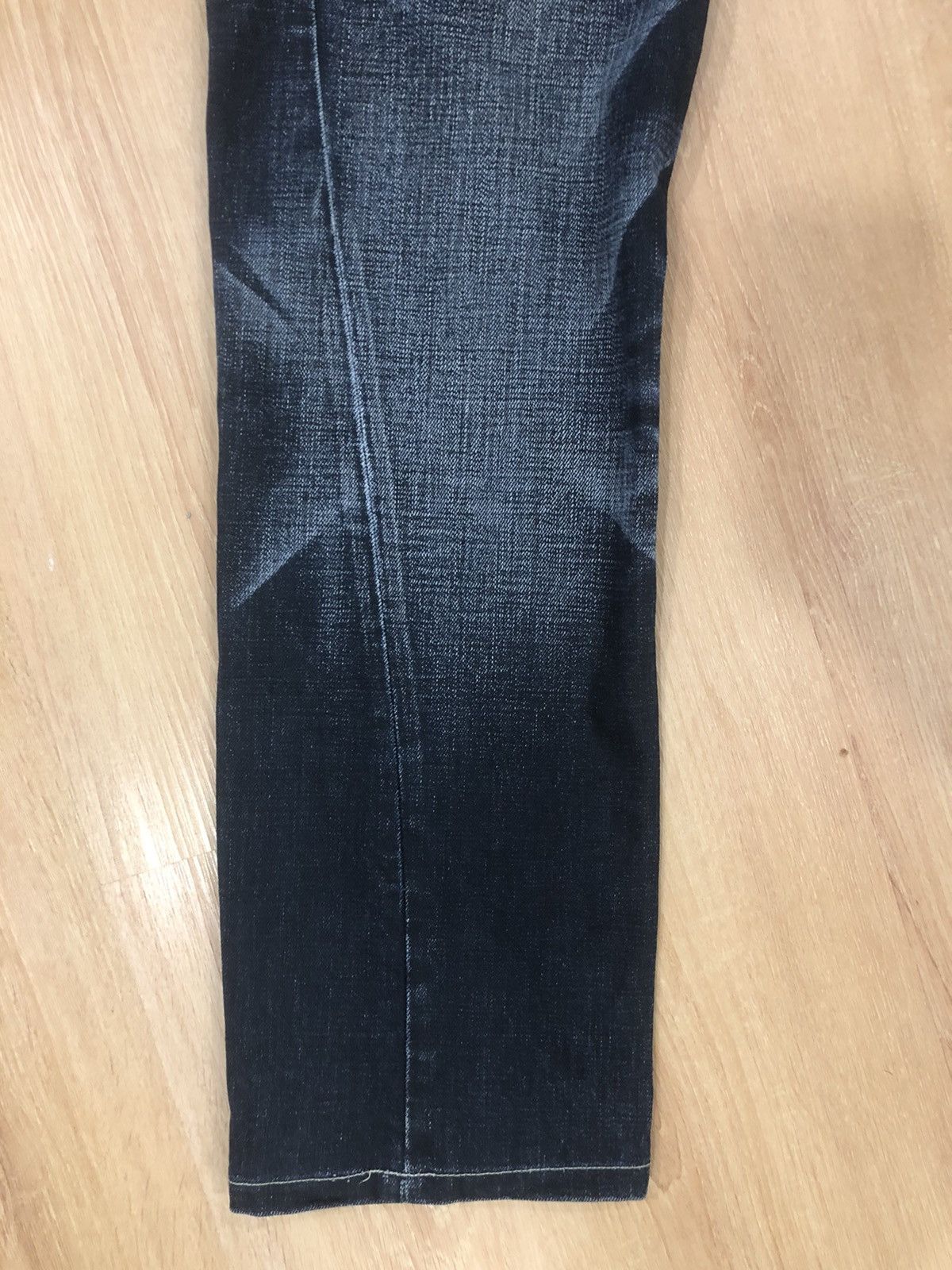Japanese Brand Back Number Distressed Denim Punk Style Multipocket Size US 30 / EU 46 - 4 Thumbnail