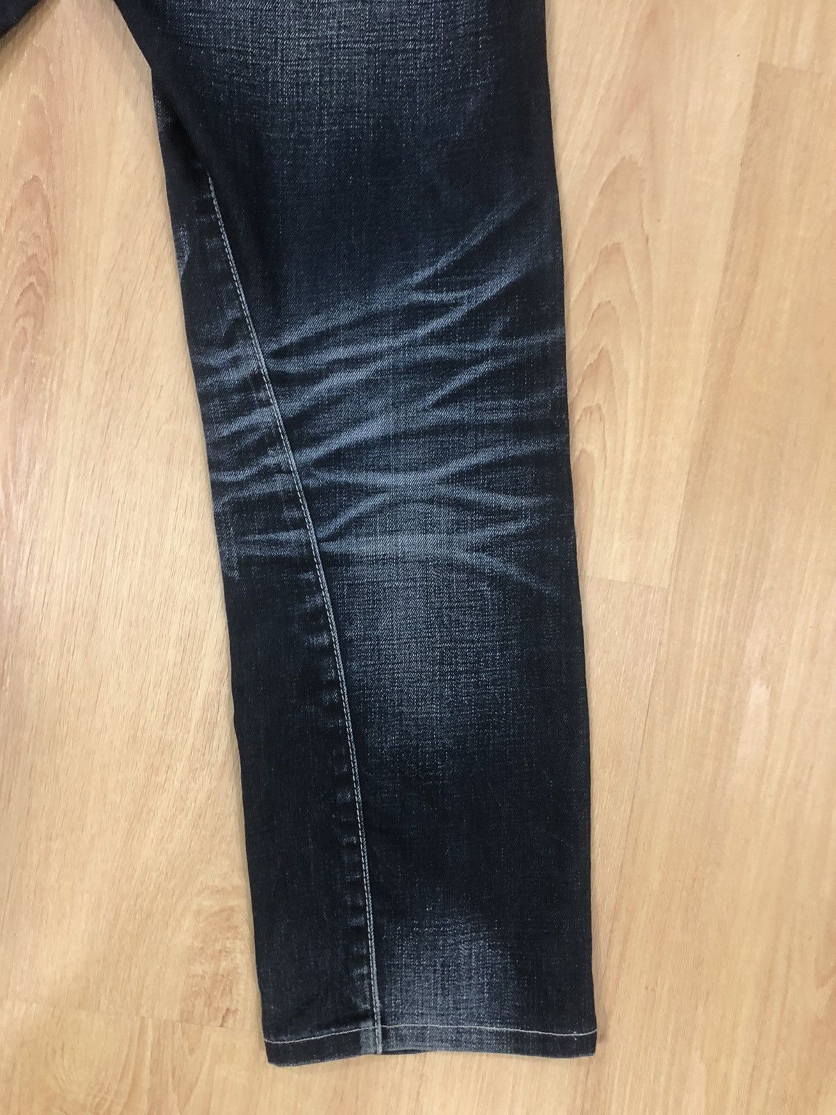 Japanese Brand Back Number Distressed Denim Punk Style Multipocket Size US 30 / EU 46 - 12 Thumbnail