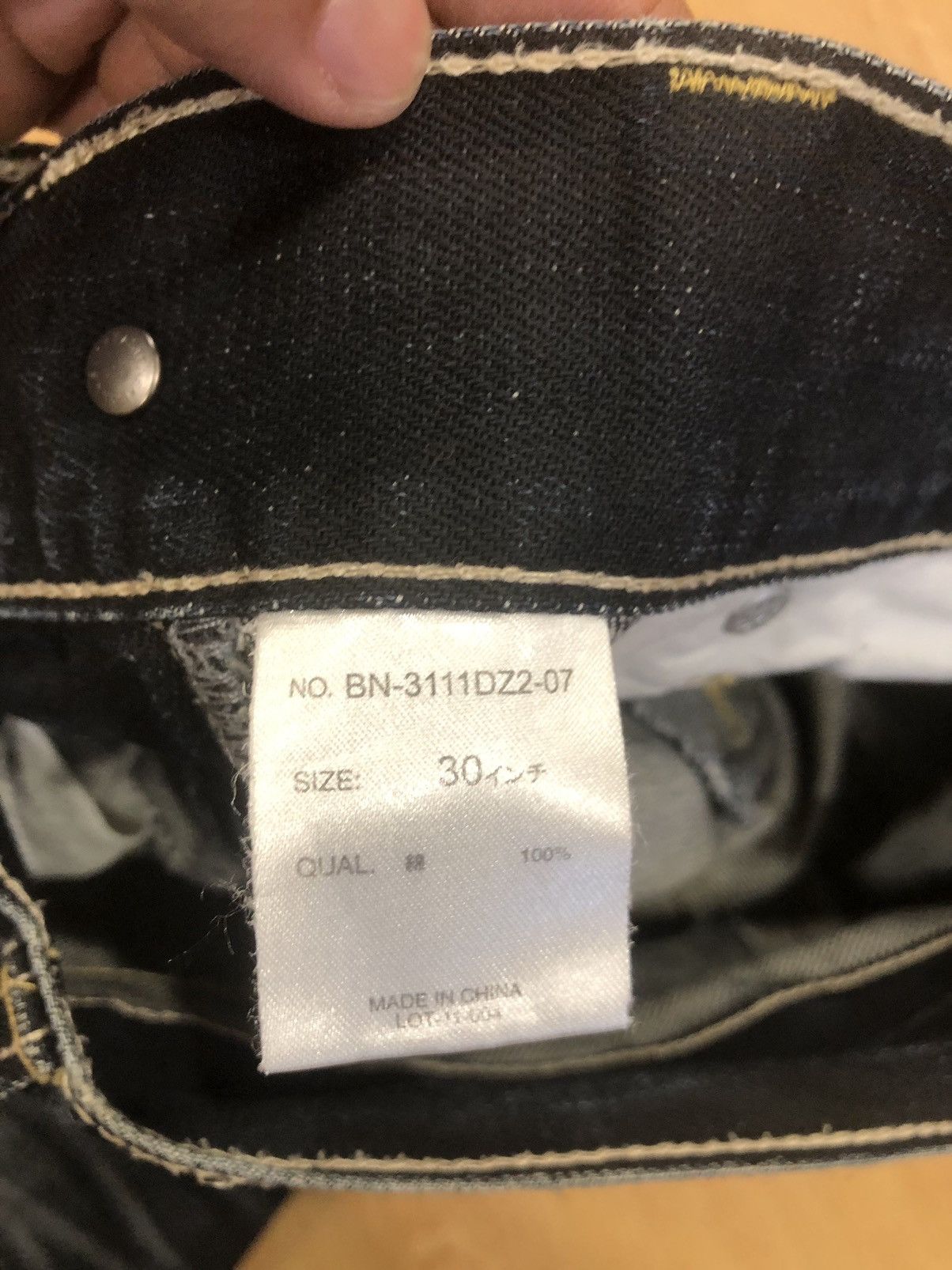 Japanese Brand Back Number Distressed Denim Punk Style Multipocket Size US 30 / EU 46 - 17 Thumbnail
