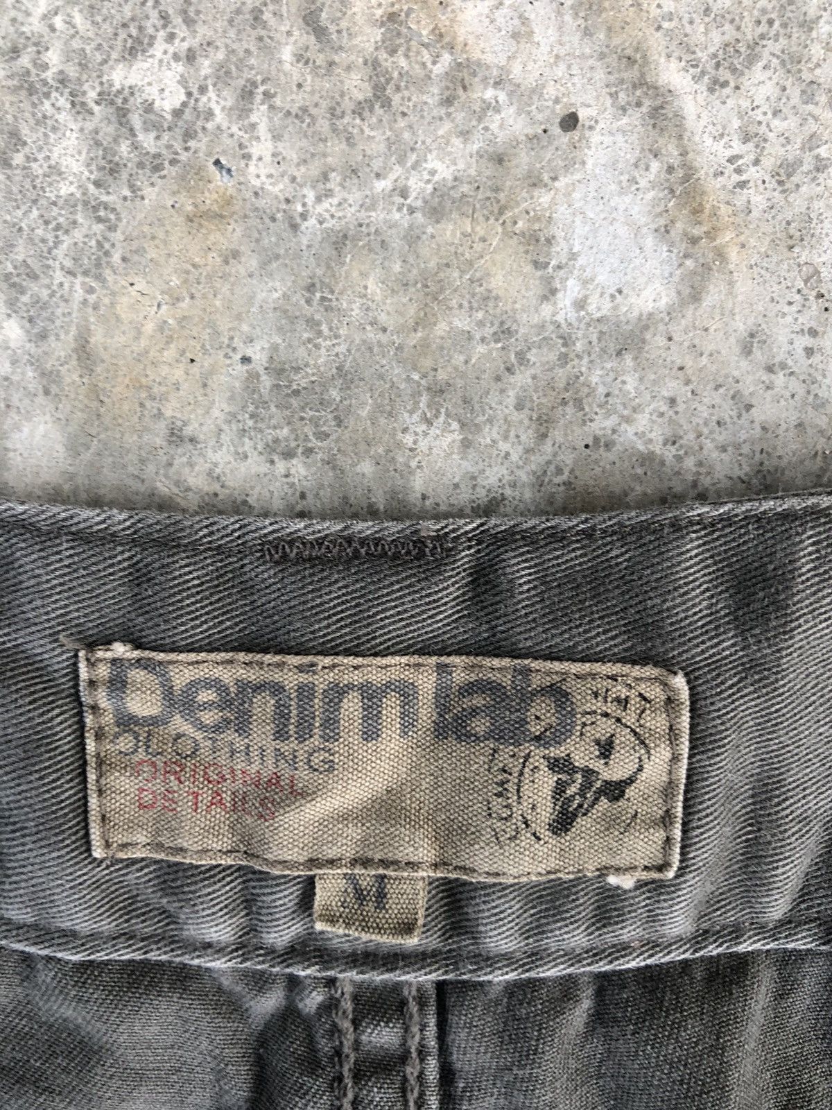 Japanese Brand Denim Lab Double Waist Cargo Pants Tactical Multipocket Size US 30 / EU 46 - 13 Thumbnail