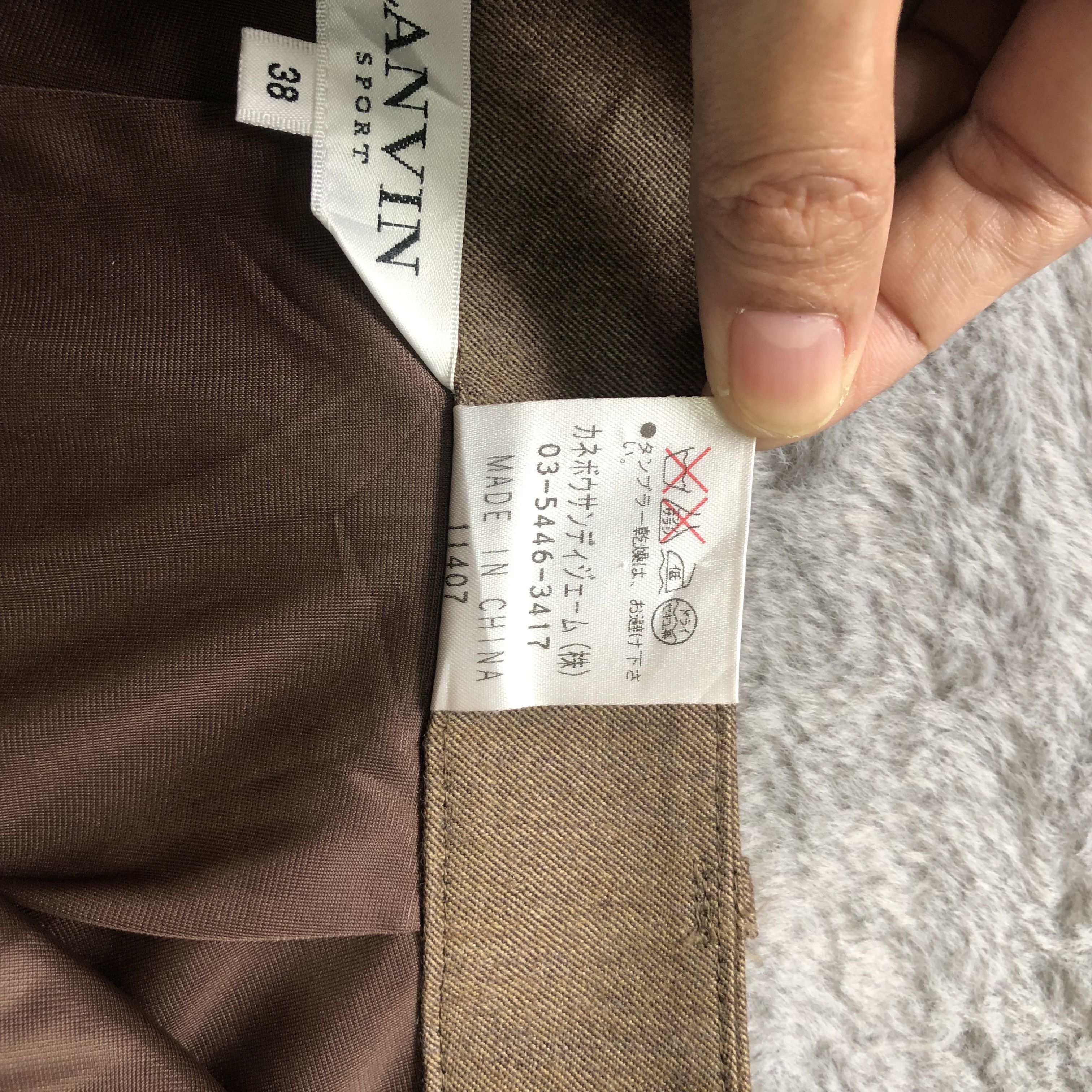 Lanvin LANVIN SPORT BOOTCUT CLASSIC RETRO PANT #6627-77 Size 29" - 8 Thumbnail