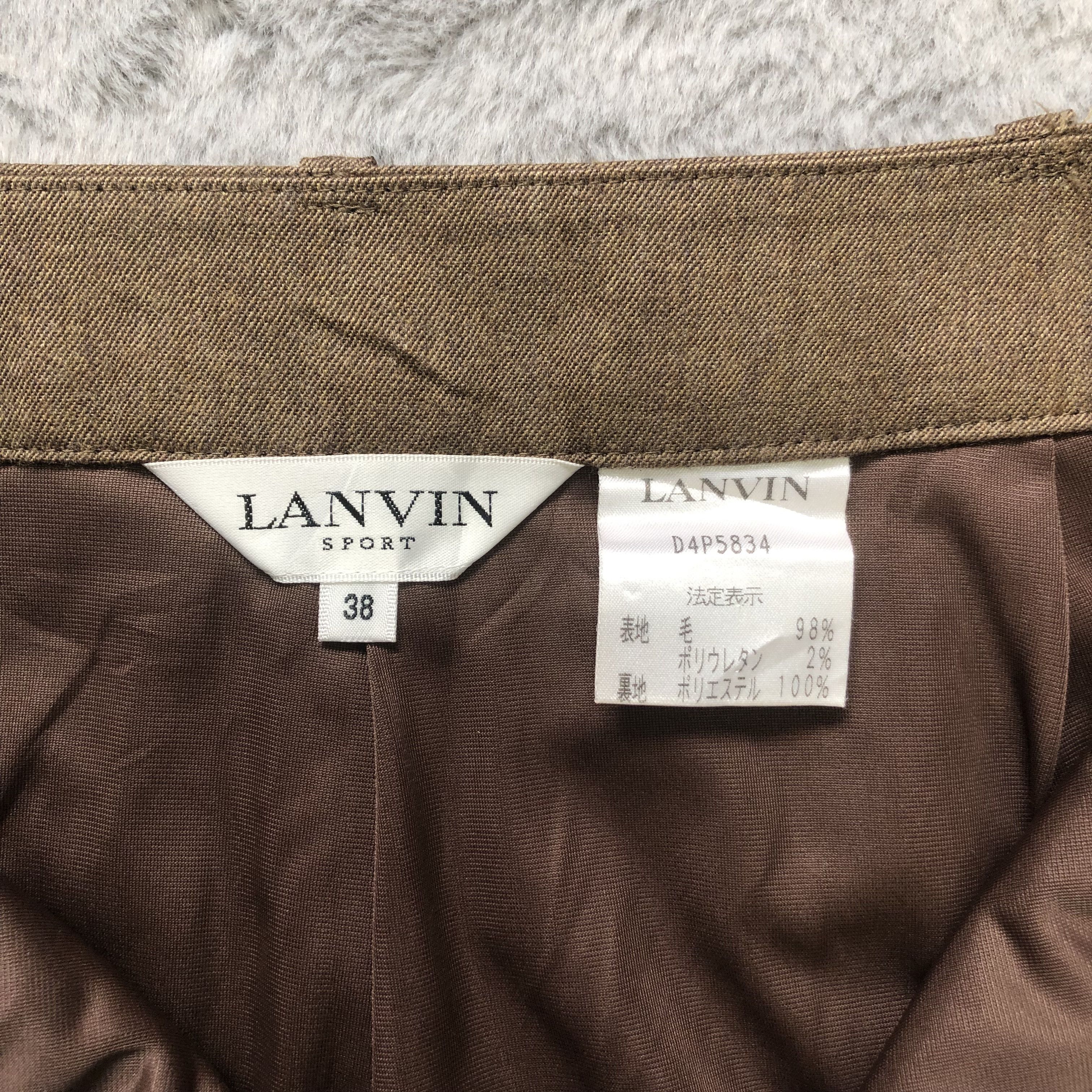Lanvin LANVIN SPORT BOOTCUT CLASSIC RETRO PANT #6627-77 Size 29" - 7 Thumbnail
