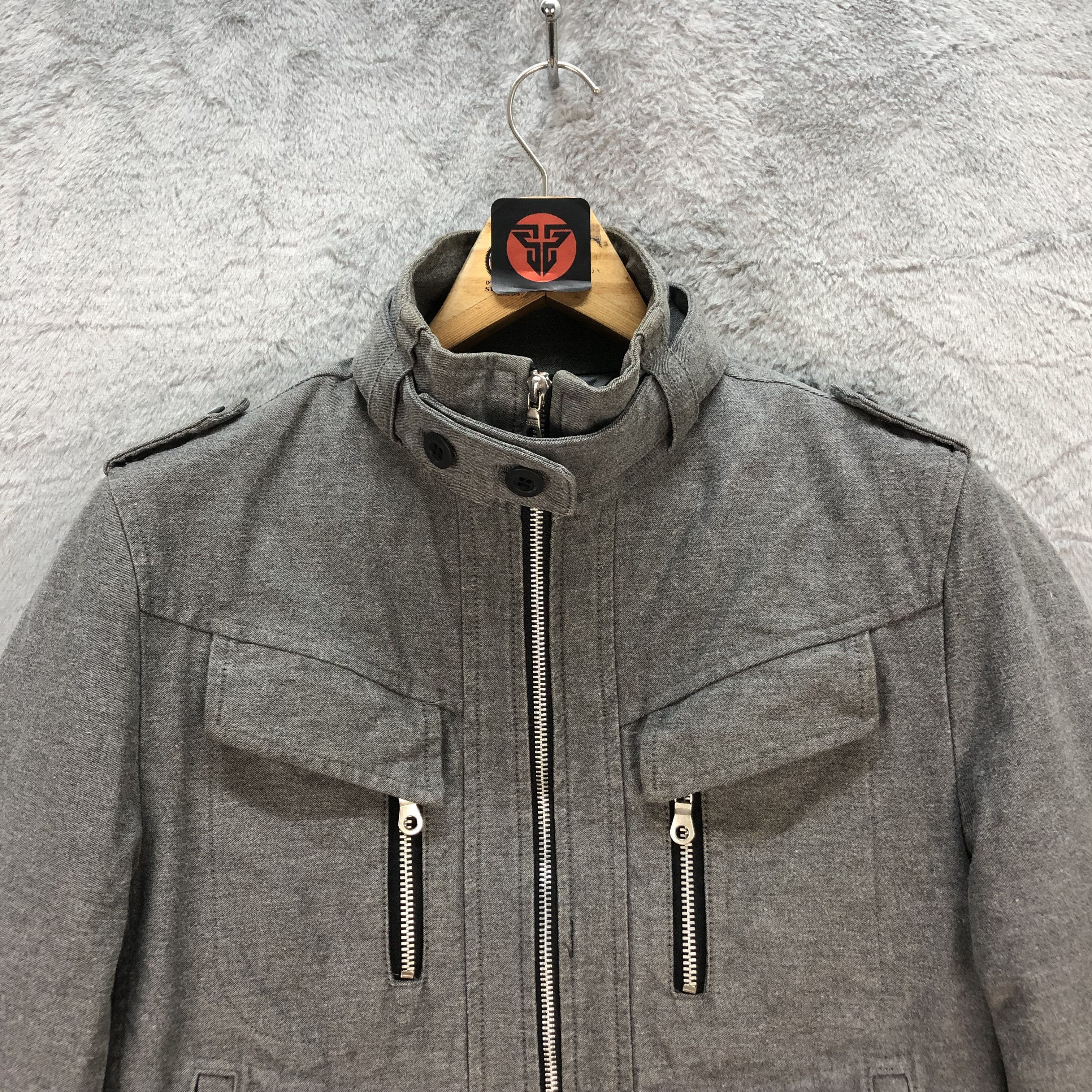Japanese Brand MEN MELROSE CROP JACKET #6609-76 Size US S / EU 44-46 / 1 - 2 Thumbnail