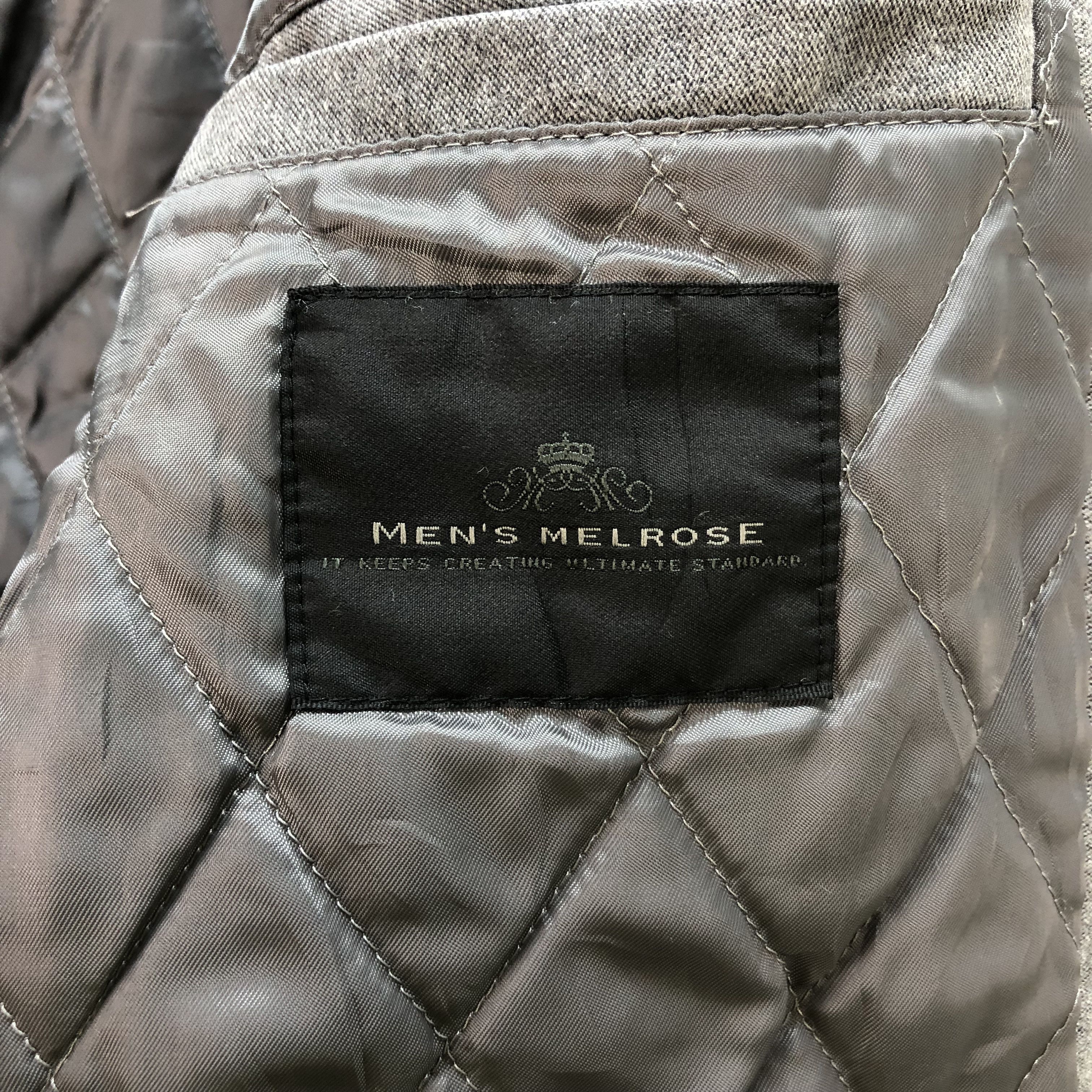 Japanese Brand MEN MELROSE CROP JACKET #6609-76 Size US S / EU 44-46 / 1 - 8 Thumbnail