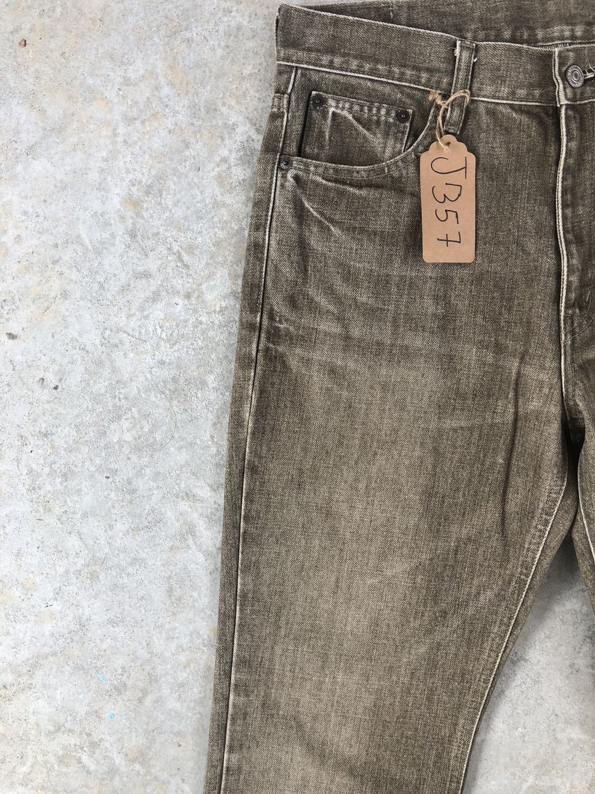 Japanese Brand Y2K Bobson Flared Jeans Distressed Jeans Size US 32 / EU 48 - 4 Thumbnail