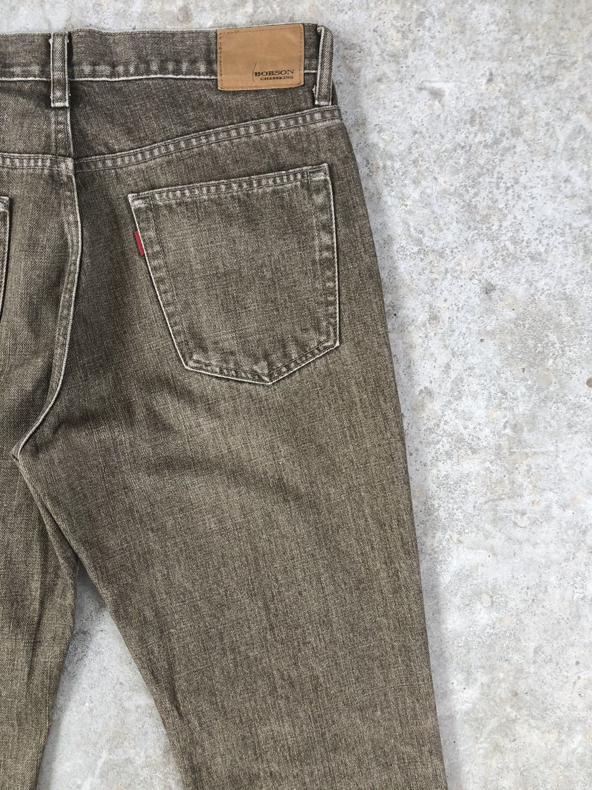 Japanese Brand Y2K Bobson Flared Jeans Distressed Jeans Size US 32 / EU 48 - 10 Thumbnail