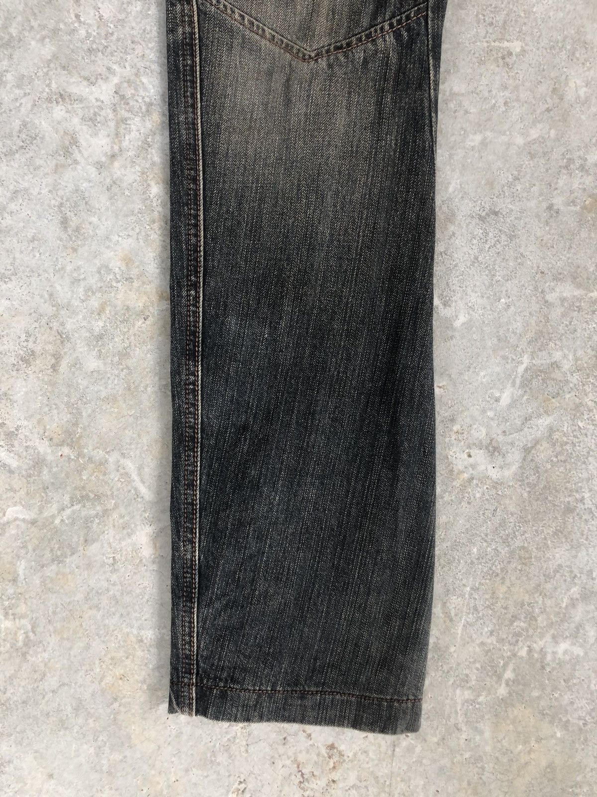 Obelisk Obelisk Flared Jeans Distressed Jeans Cargo Pants Size US 31 - 7 Thumbnail