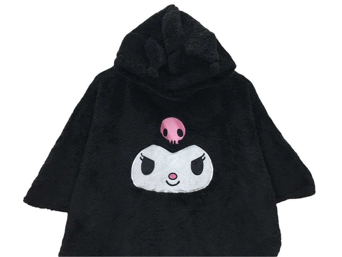 Kuromi Japanese Cartoon Anime Short Sleeve Sweatshirt - Main Image