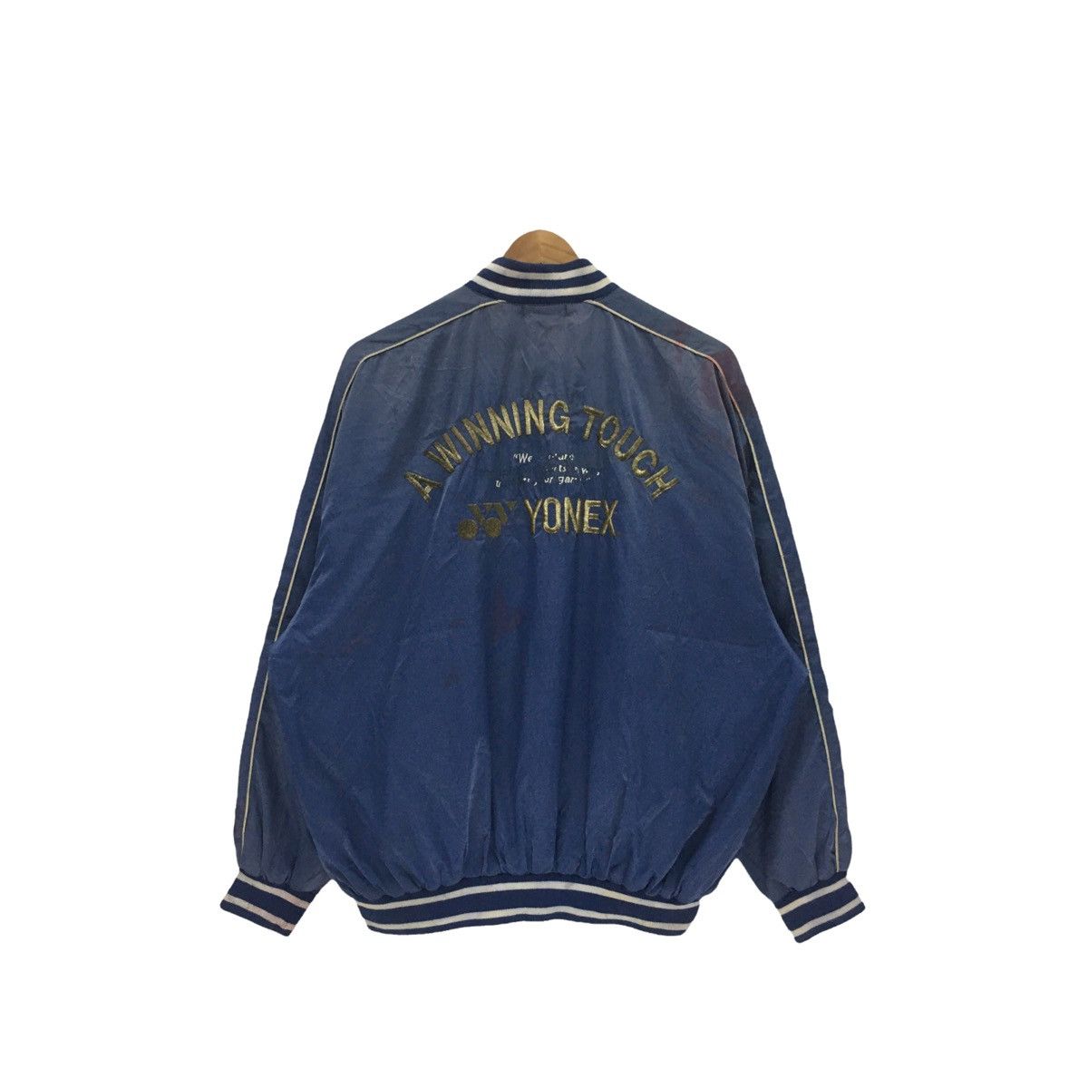 Asics × Japanese Brand × Vintage Vintage Asics A Winning Tough Big Logo Jacket Size US L / EU 52-54 / 3 - 1 Thumbnail