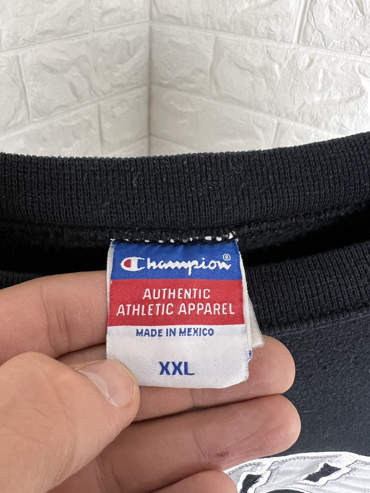 Champion × Vintage Vintage Champion RWU Sweatshirt Size US XXL / EU 58 / 5 - 5 Thumbnail