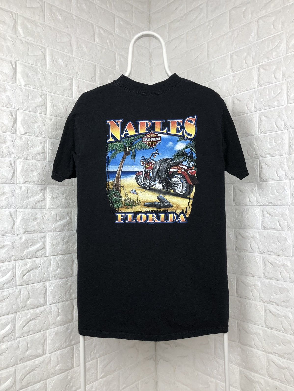 Harley Davidson × Vintage Vintage 1998 Harley Davidson Heaven Tee Size US M / EU 48-50 / 2 - 2 Thumbnail