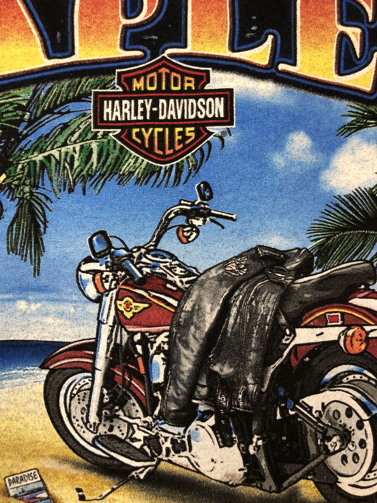 Harley Davidson × Vintage Vintage 1998 Harley Davidson Heaven Tee Size US M / EU 48-50 / 2 - 10 Thumbnail