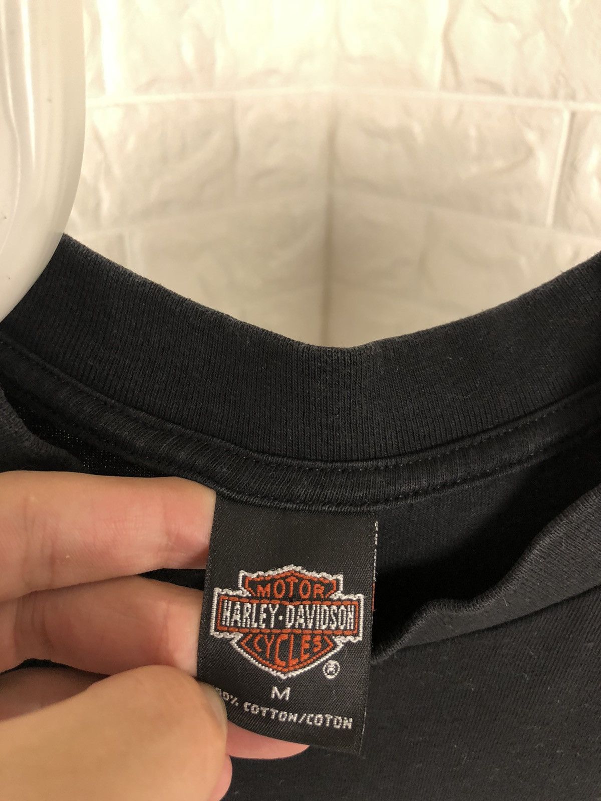 Harley Davidson × Vintage Vintage 1998 Harley Davidson Heaven Tee Size US M / EU 48-50 / 2 - 13 Thumbnail