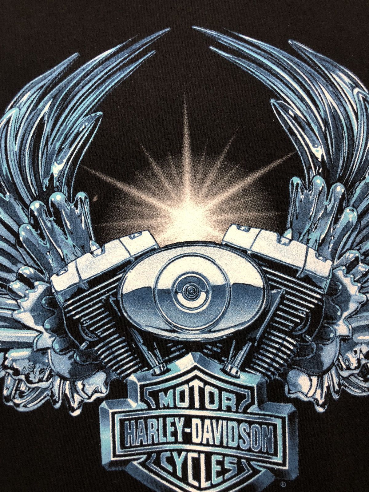 Harley Davidson × Vintage Vintage 1998 Harley Davidson Heaven Tee Size US M / EU 48-50 / 2 - 5 Thumbnail